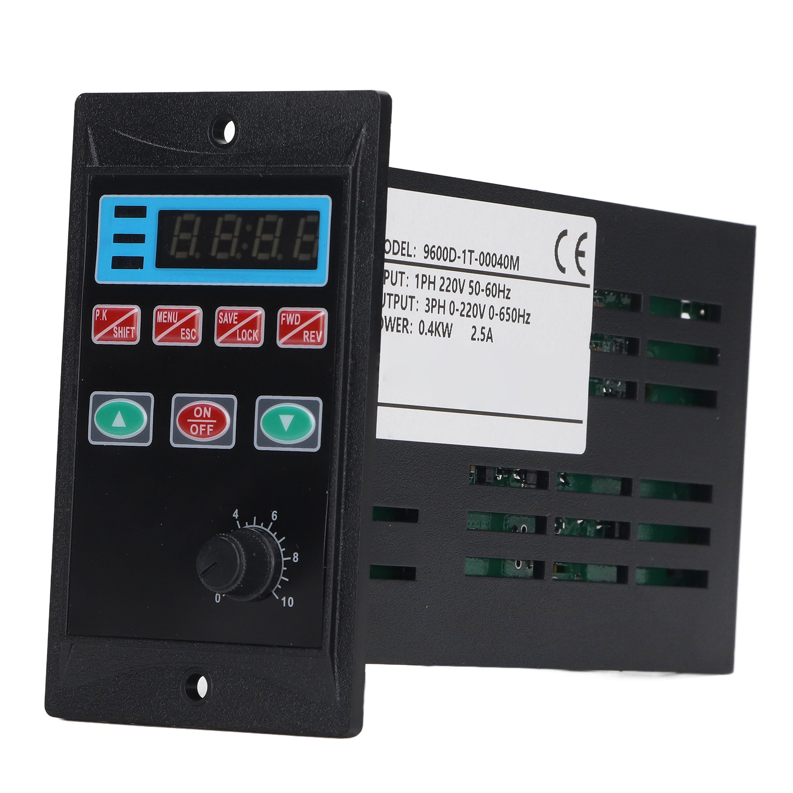 400-w-frequenzumrichter, Einphasen-220-v-auf-dreiphasen-0-220-v-wandler, Drehzahlregler Für Wasserpumpen, Kompakter 1ph/3ph-wechselrichter