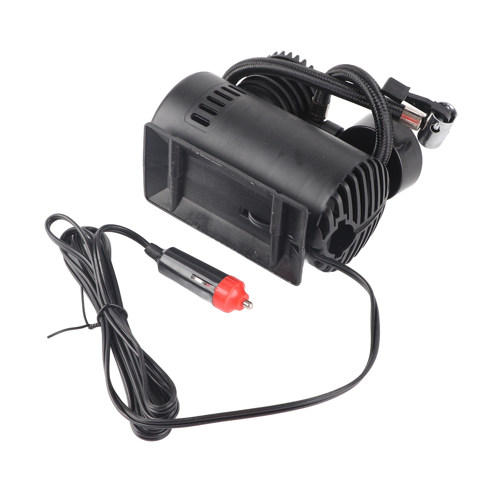 Mini-tragbare Luftpumpe Für Motorrad- Und Bootsreifen, Kratzfestes Zifferblatt, 12-v-auto-luftpumpe, Praktischer Kompressor Mit Manometer, Kompaktes, Verschleißfestes Design.
