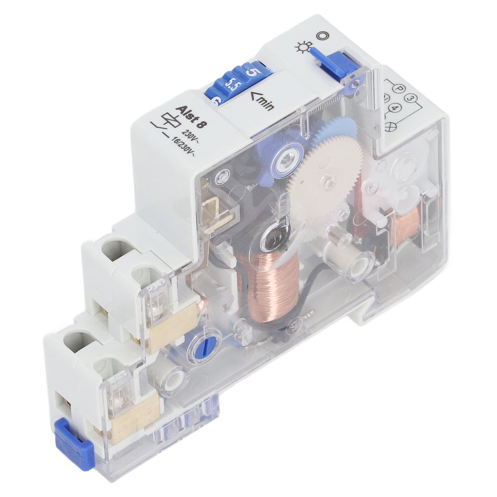 Mechanischer Timer 1–7 Min., 230 V Wechselstrom-zeitschaltuhr, Programmierer Für Licht Und Heizung