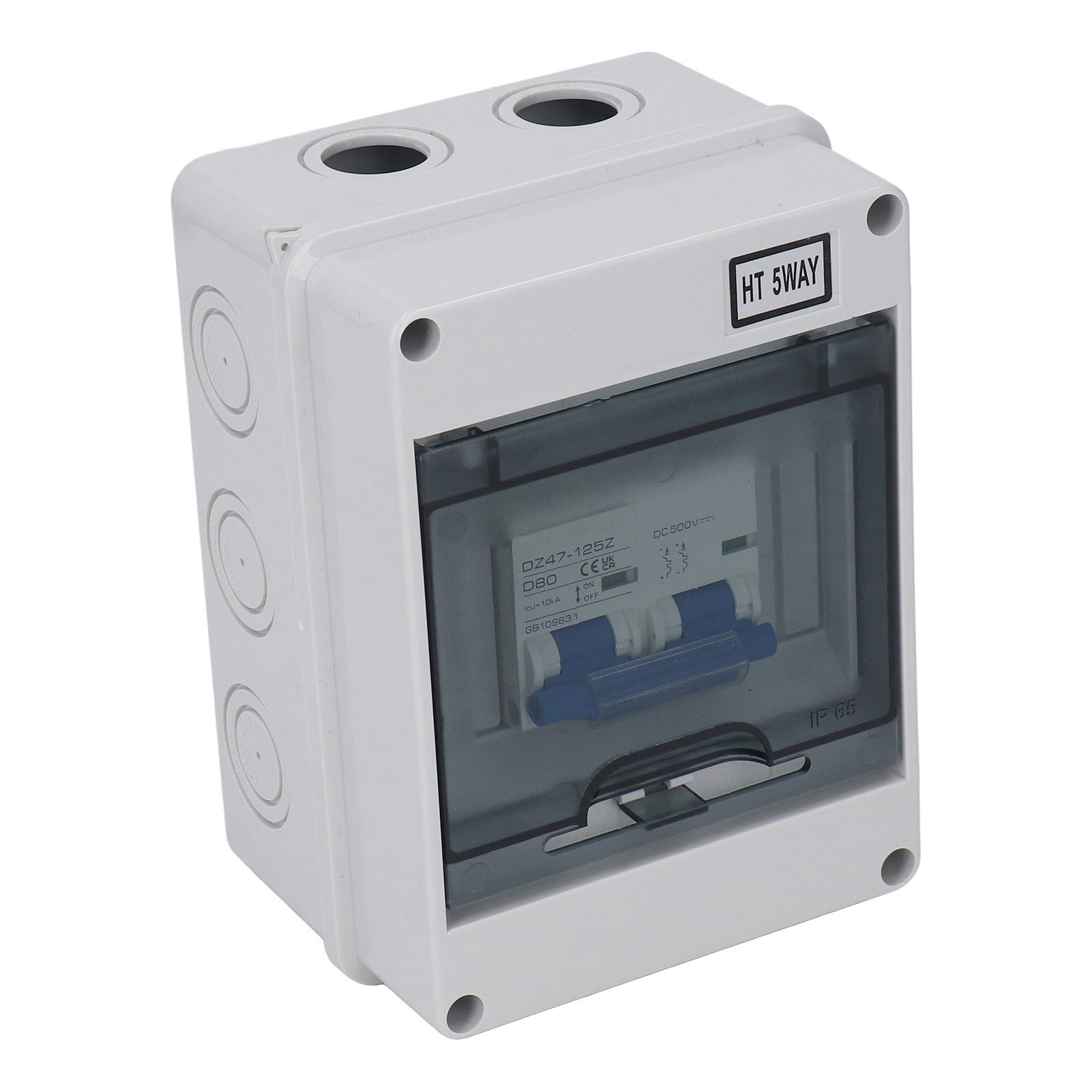 Dc 500v Trennschalter Ip65 Wasserdichter Verteilerkasten Photovoltaik-anschlusskasten Mcb-leistungsschalter Für Solarmodule