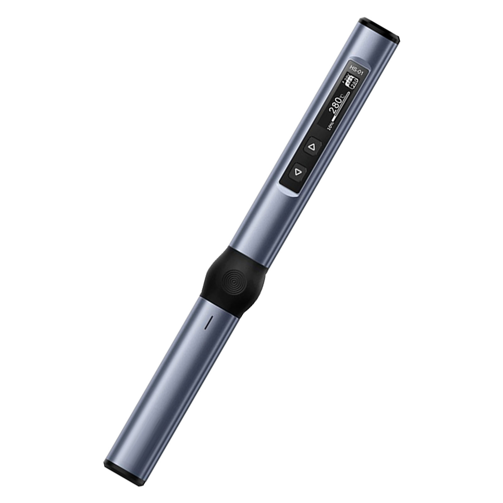 Digitales Elektrisches Lötkolben-set Mit Ständer, Lötspitze, Typ-c-kabel, Tragbarer Dc9-24v-lötkolben, Grau/blau