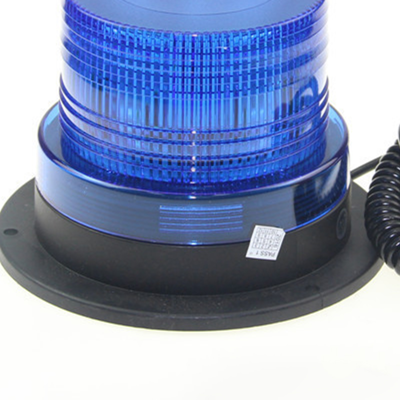 Led-warnleuchte 13200 Lm, Energiesparende Led-blitzleuchte, Werkstattsicherheit, Blau