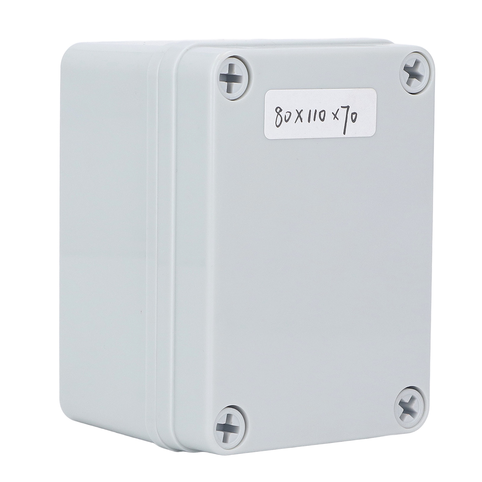 Ip67 Wasserdichte Anschlussdose Mit Montageplatte, Graues Abs-gehäuse Für Elektrische Heimwerkerprojekte, Schutz Gegen Staub Und Feuchtigkeit.
