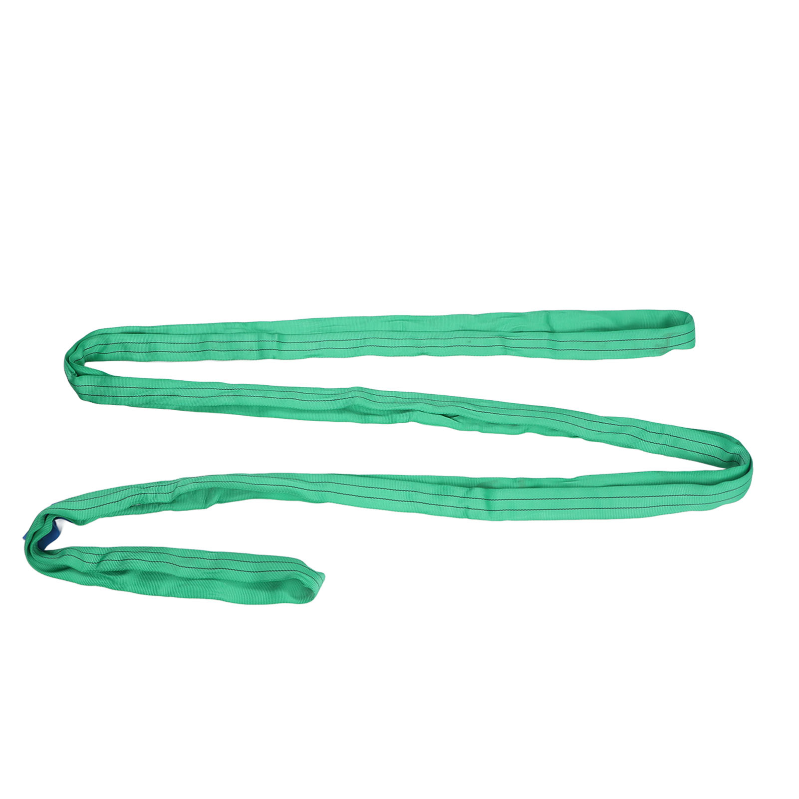 M, 2 T Hebeband, Grün, Verstärkt, Doppelte Ösen, Flexibles Polyester, Hebeband Für Kran Und Hebezeug