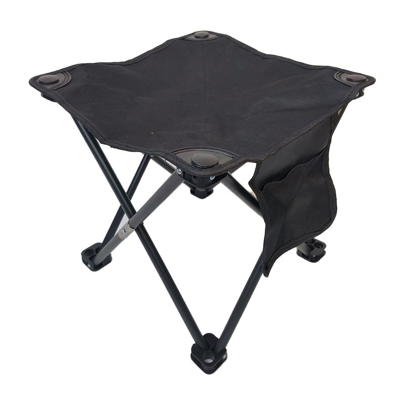 Chaise De Camping Pliante - Tabouret De Camping - Tabouret Pliant Portable - Tabouret Léger - Repose-pieds Pliable - Avec Sac De Rangement - Idéal Pour Les Aventures En Plein Air, La Randonnée, Le Cam