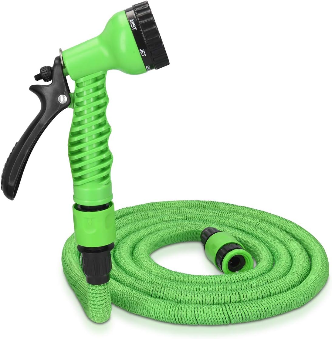Tuyau Arrosage - Tuyau D'Arrosage Extensible 7,5m Avec 7 Fonctions Pistolet - Tuyau Flexible Et Rétractable Jardinage Pelouse Plante Fleur