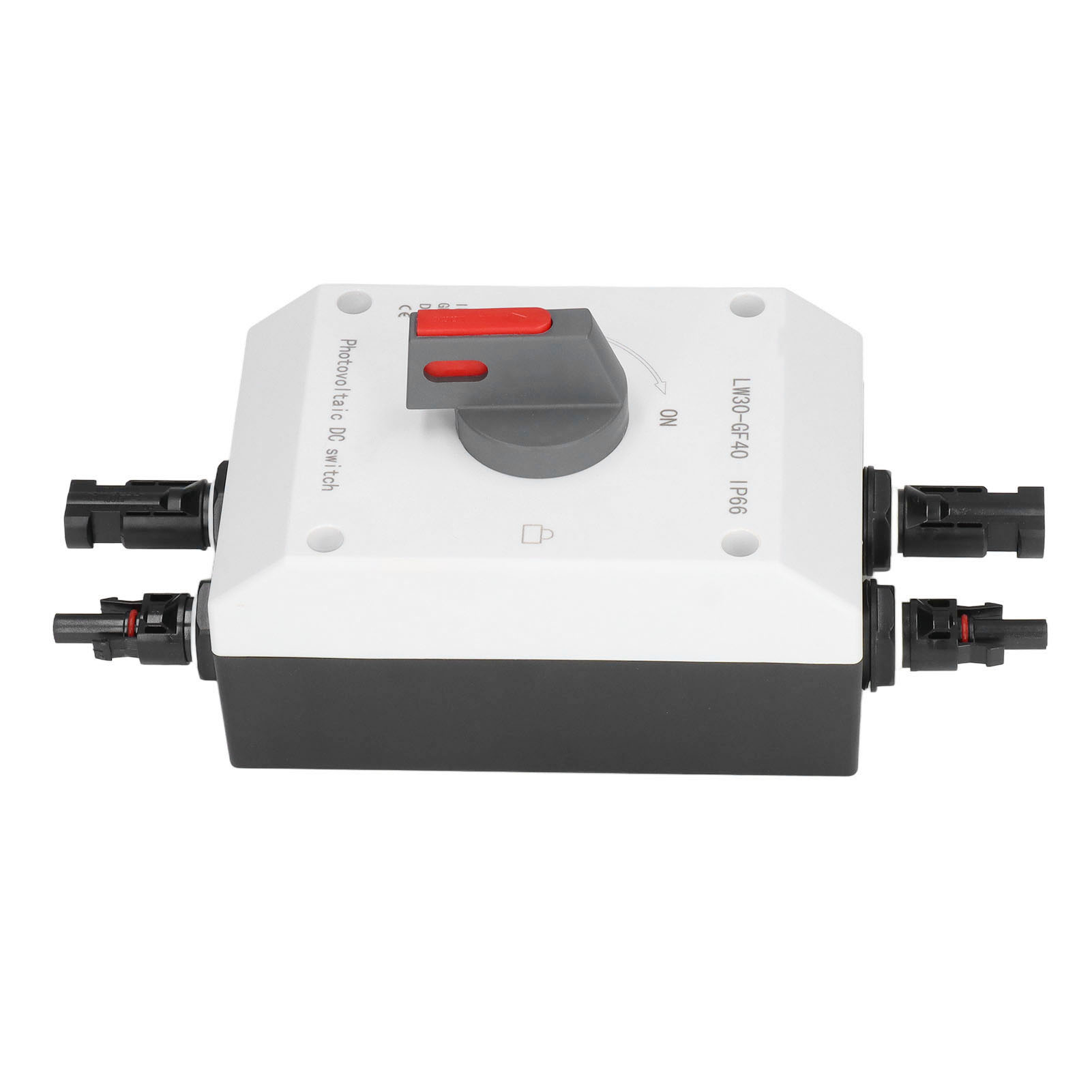 4-poliger 32-a-1200-v-dc-photovoltaikschalter Mit Solaranschluss, Ip66 Wasserdichter Pv-trennschalter