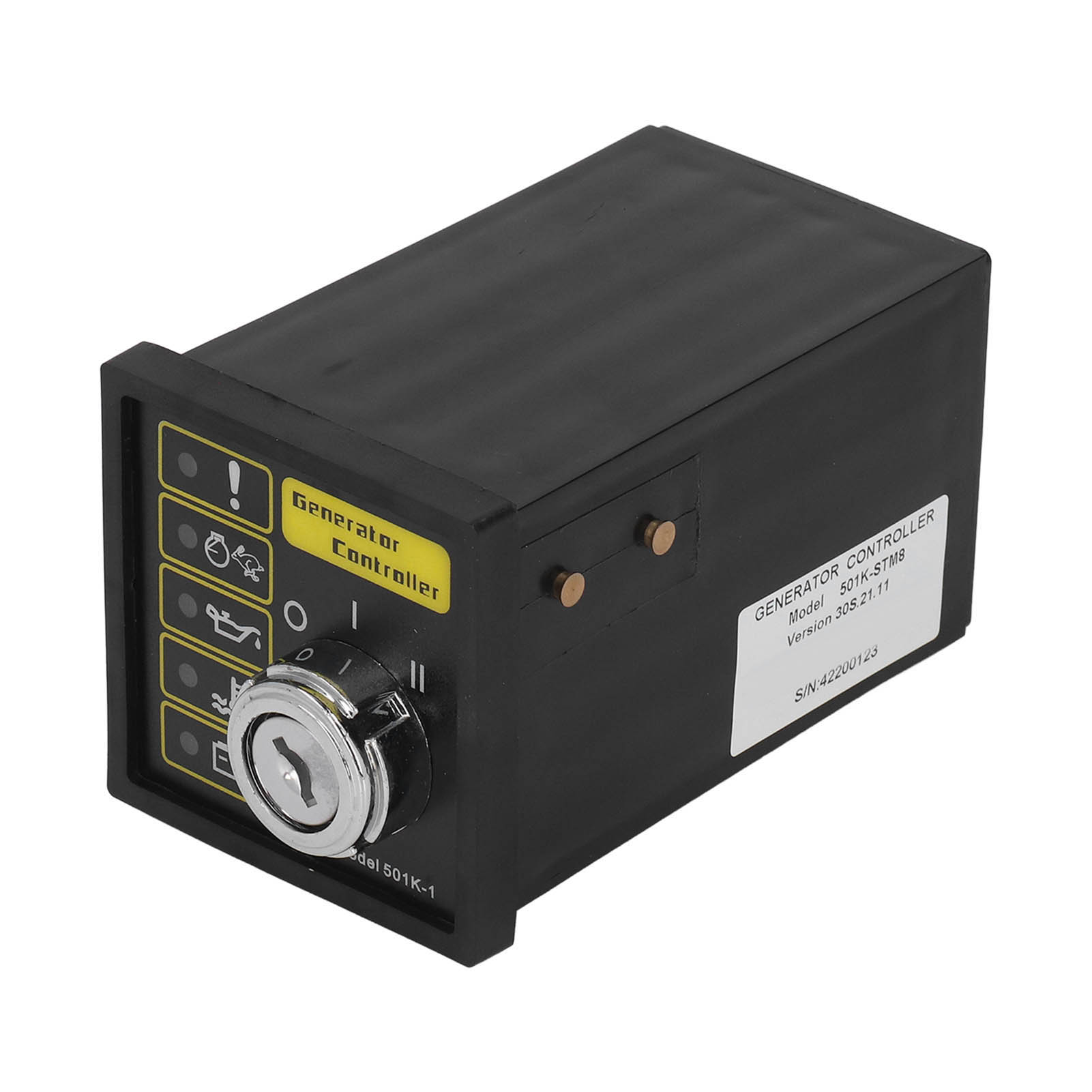 Generator-steuermodul, Starttaste, Manuelle Led-anzeige, Fehlerhalterungsschraube, 15–305 V