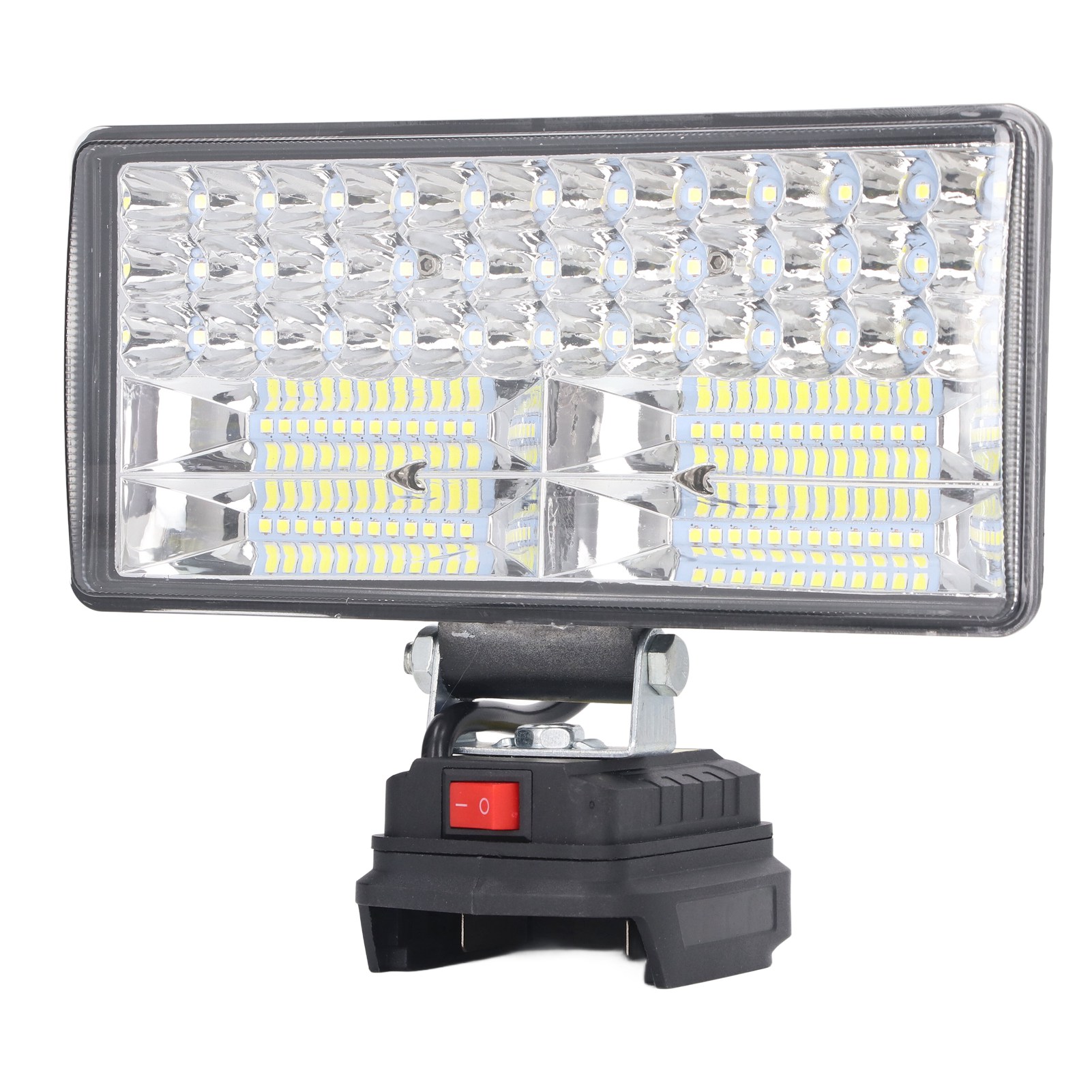 6000 Lumen Kabellose Led-arbeitsleuchte, Wasserdicht, Hohe Helligkeit, Kompatibel Mit Bl1430 Bl1440 Bl1450, Wiederaufladbarer Tragbarer Scheinwerfer.