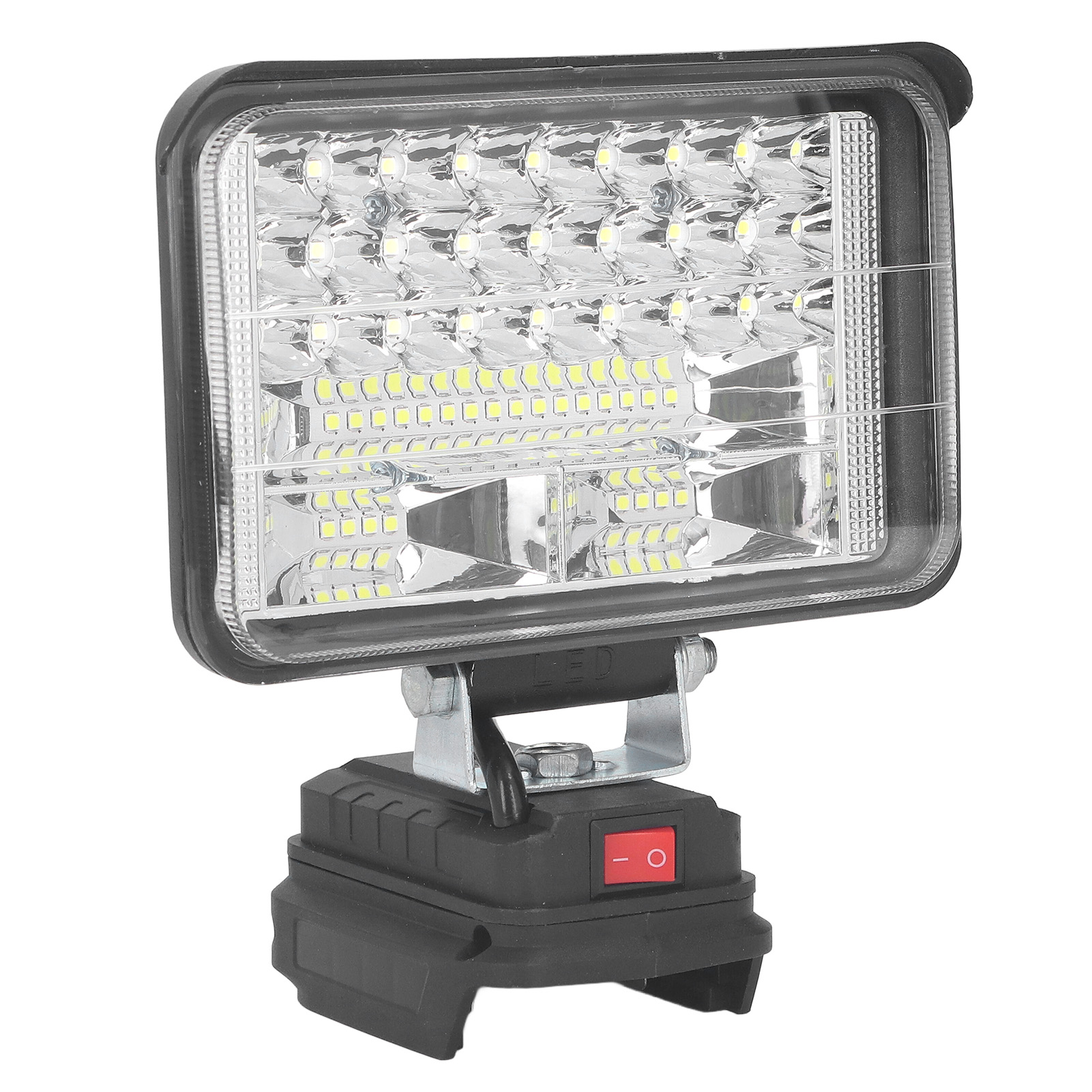 5400 Lm Led-arbeitsleuchte, Leistungsstarke, Kabellose Beleuchtung, Wiederaufladbarer Akku Kompatibel Mit Bl1430, Bl1440, Bl1450 Und Bl1460, Heller, Tragbarer Scheinwerfer Für Baustellen Und Werkstätt