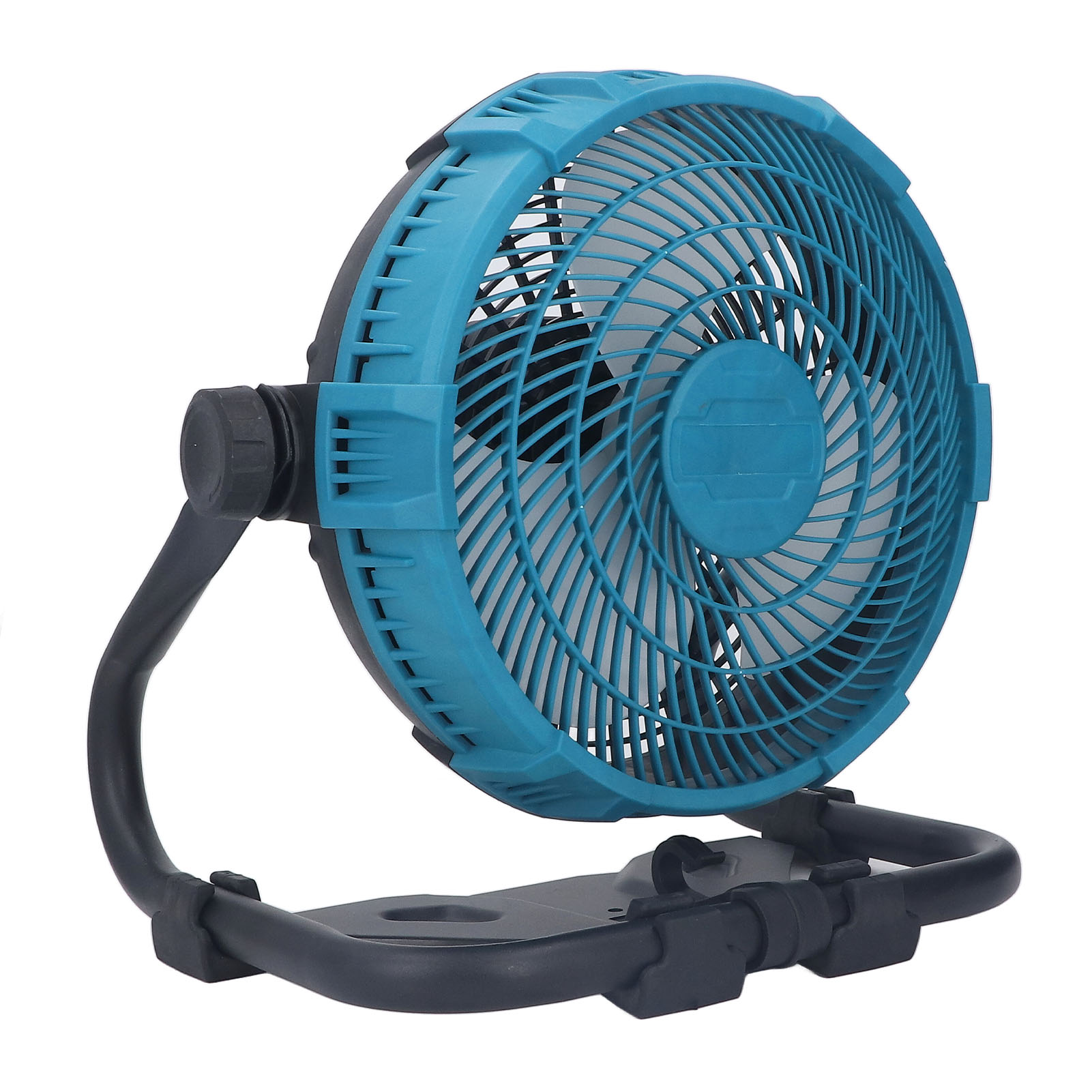 12-zoll-akku-tragventilator, Einstellbare Geschwindigkeit, Einstellbarer Winkel, Geräuscharm, Batterie- Oder 100-240-v-netzbetrieb Mit Eu-stecker, Für Baustellen
