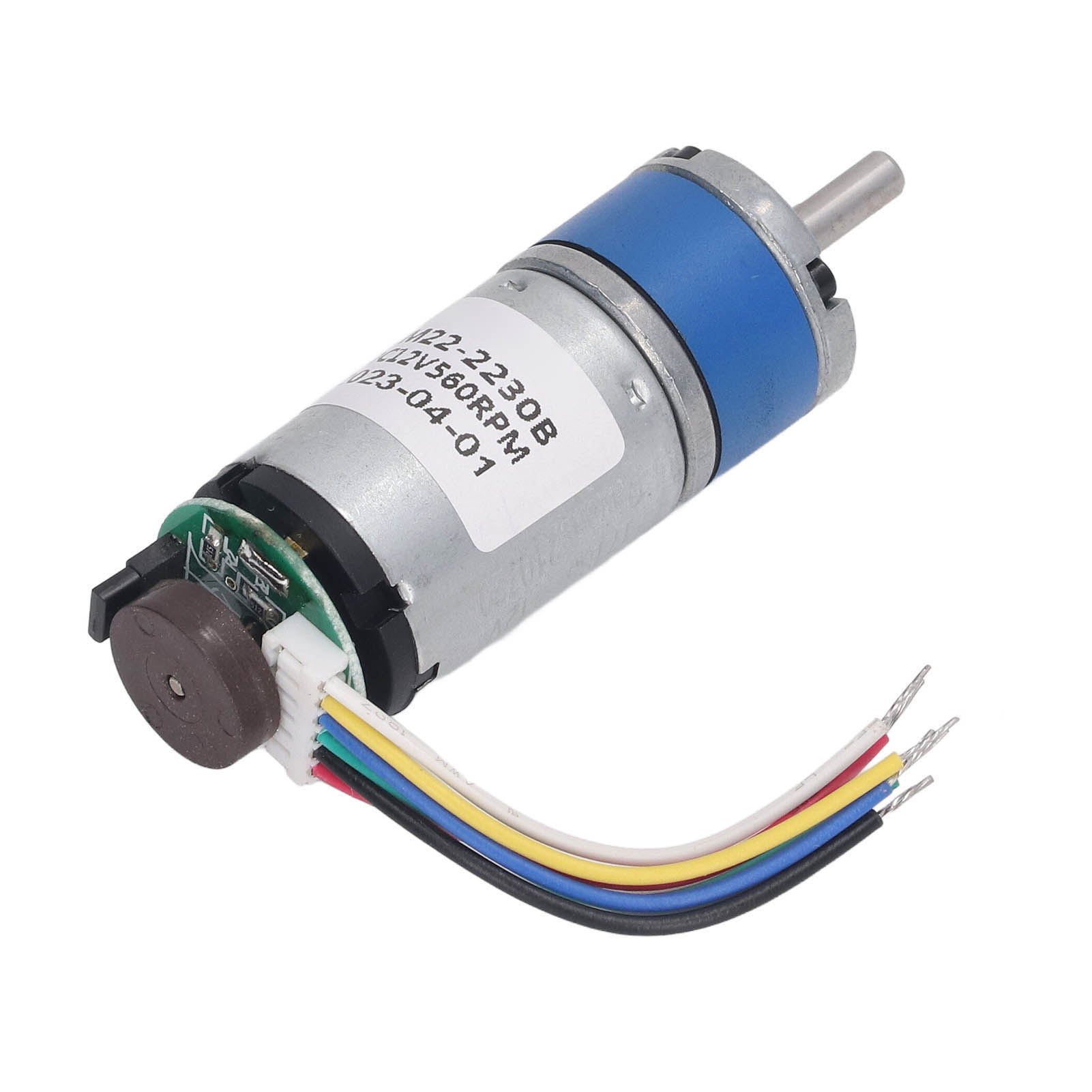12-v-gleichstrom-getriebemotor, 560 U/min, 22-mm-planetengetriebe Mit Encoder, Für Maschinen Und Automatisierungssysteme