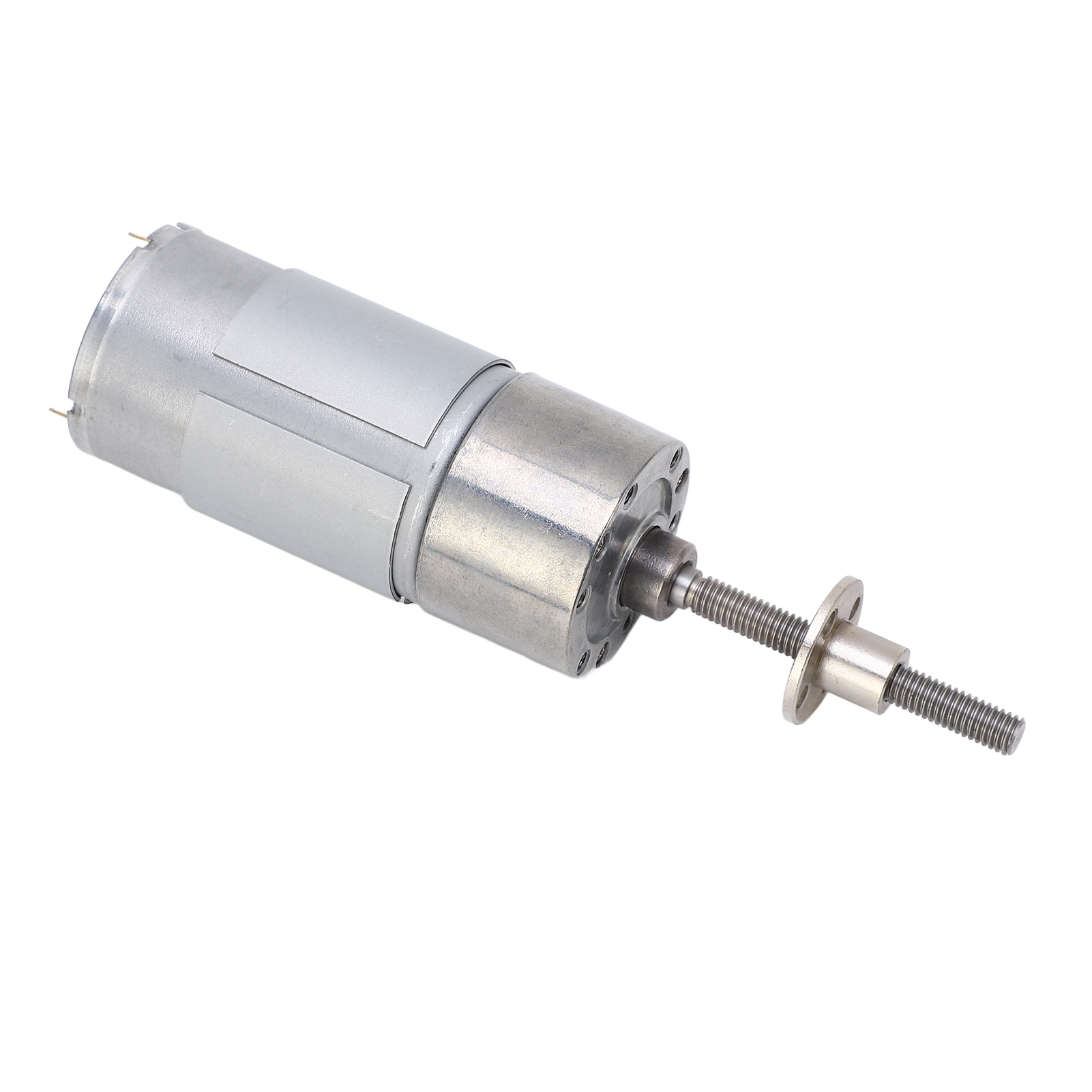 12-v-gleichstrom-getriebemotor, 107 U/min, Hohes Drehmoment, M6x50-welle, Einstellbares Untersetzungsgetriebe Für Elektrolüfter