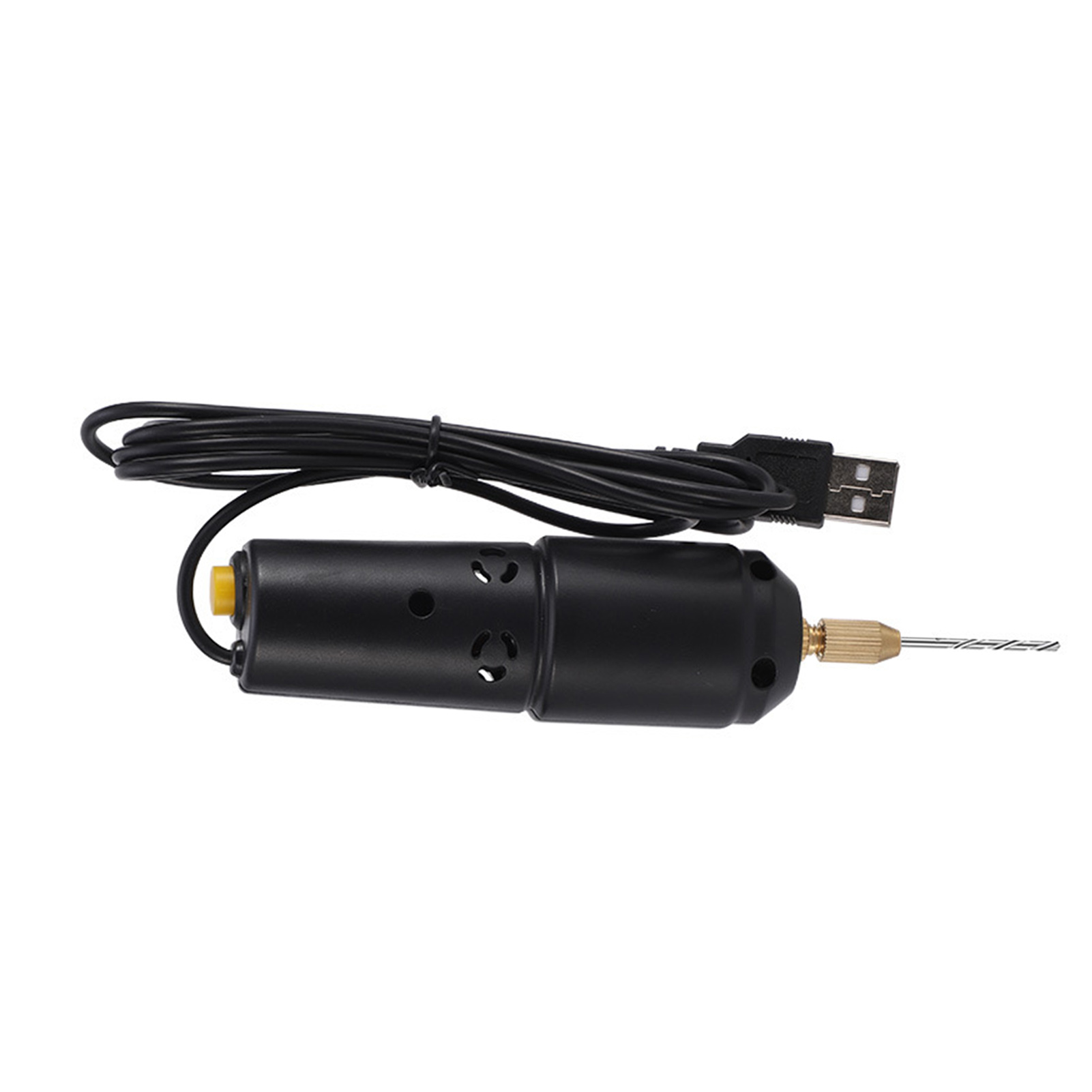 Mini-elektrobohrmaschine 0,8-1,2 Mm, Tragbarer Usb-handbohrer Mit 10 Aufsätzen Für Schmuck Und Heimwerkerarbeiten.