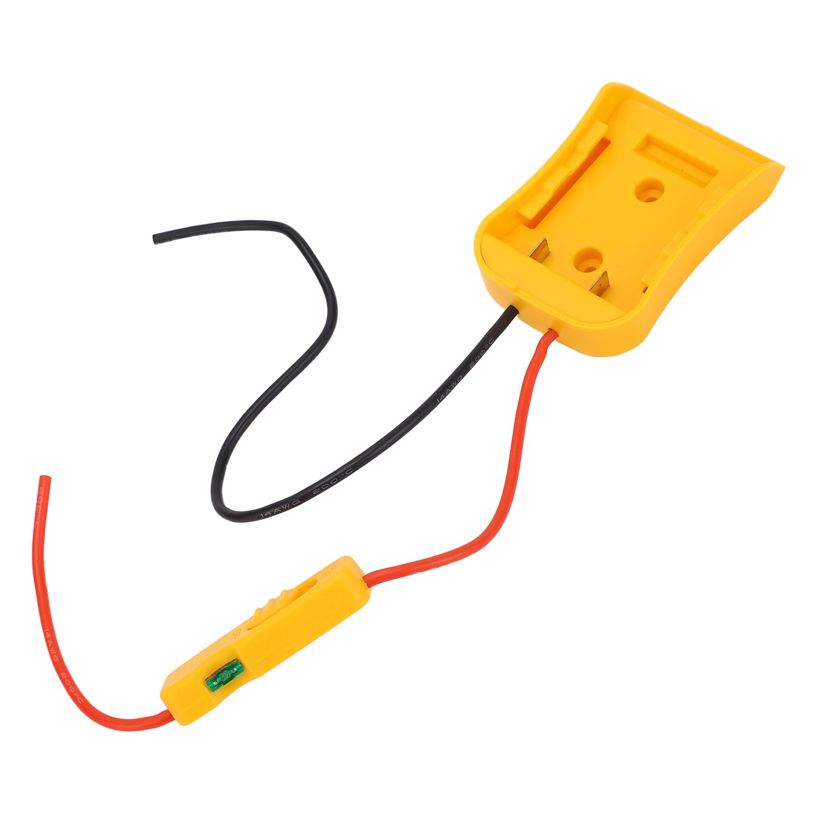 Sicherer 20-v-akkuadapter, Umrüstwerkzeug Mit 30-a-sicherung, 14-awg-kabel, Ersatz Für Bohrmaschinen, 1 Stück