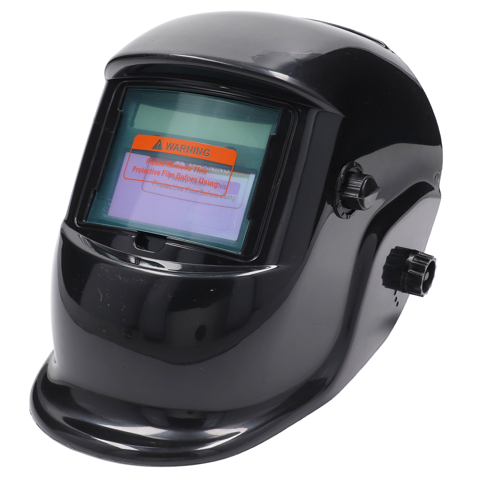 Selbstverdunkelnder Schweißhelm, Wasserdichter Uv-schutz, Solarbetriebene Schweißerhaube Für Den Kopf