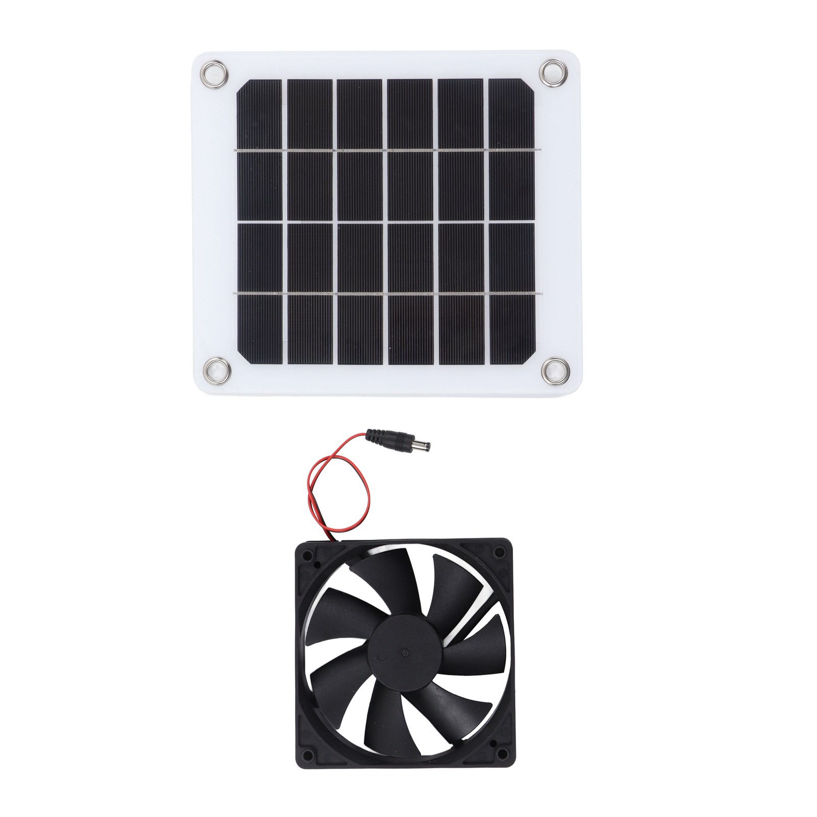 Wasserdichter Solarventilator Mit 20% Wirkungsgrad, Solar-luftabsauger Für Wohnmobile, Gewächshäuser, Gärten Und Den Einsatz Im Freien.