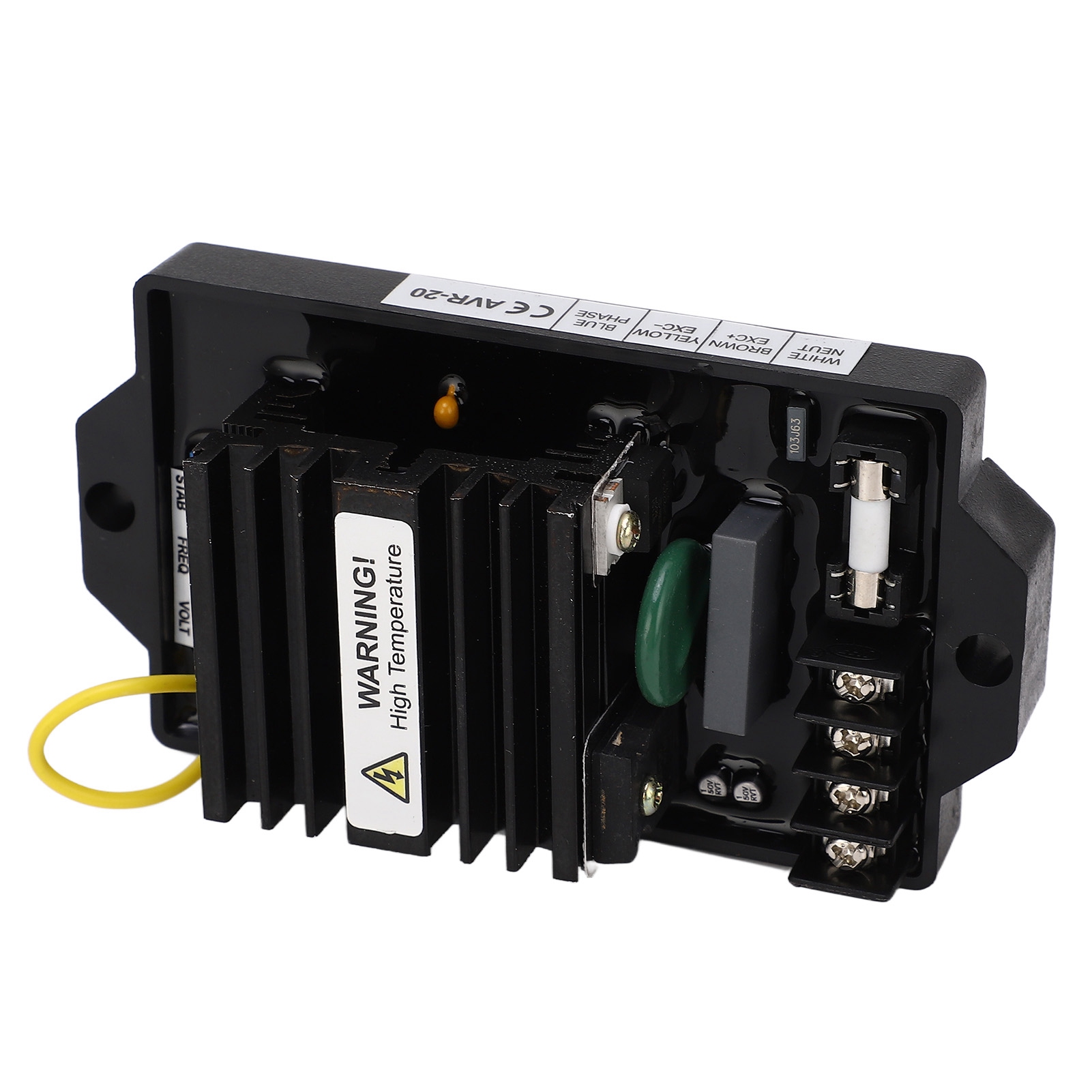 Automatisches Spannungsreglermodul (avr) 20a, Bürstenloser Generator, Dieselgenerator, Gleichstromerregung 0-115v