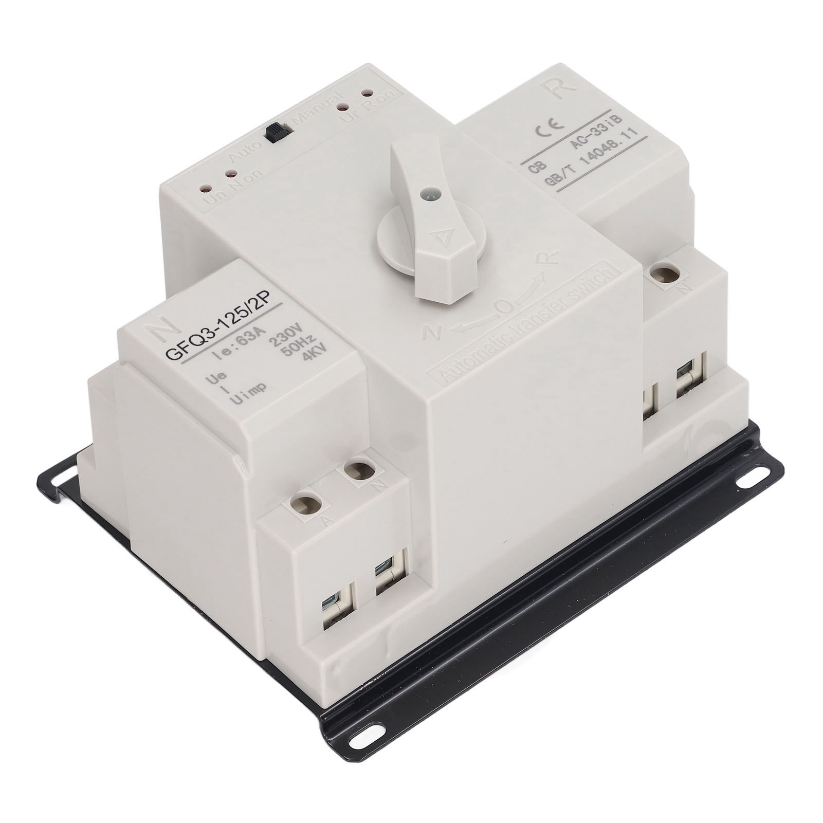 Automatischer 63a 230v Umschalter Für Generatoren, Dual-power-wechselrichterschalter, Für Den Einsatz In Haushalt, Werkstatt Und Gebäude