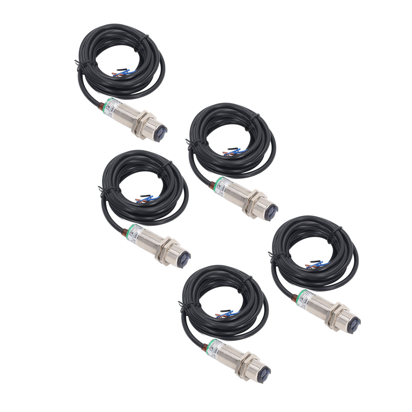 Packung Mit 5 Fotoelektrischen Infrarot-hindernissensoren (2 M), Npn-modul (normalerweise Offen), 10–30 V Dc