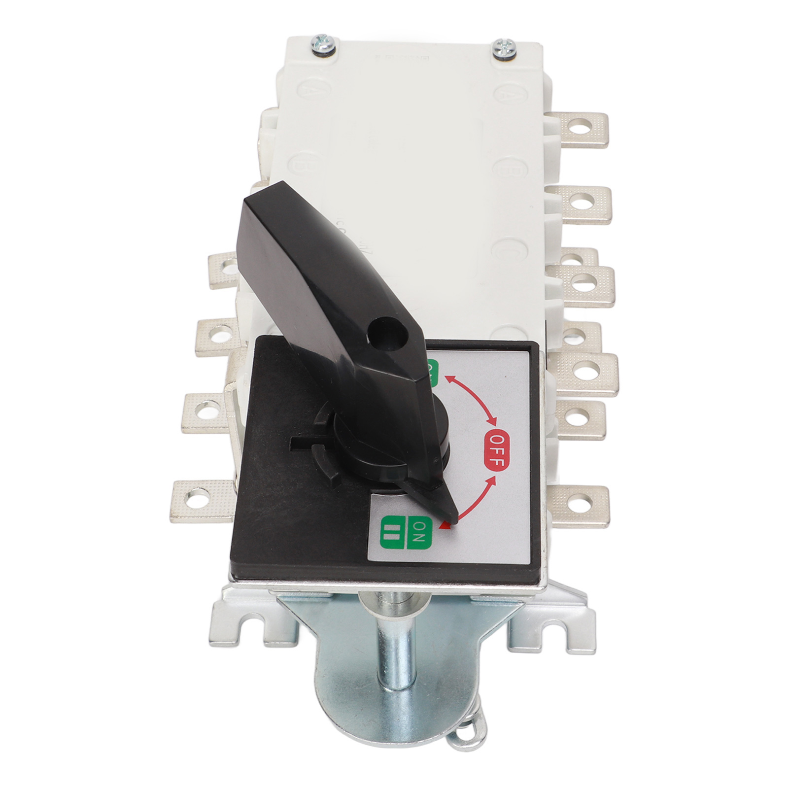 Manueller Umschalter 4p 63a Ac400v 50hz, Ip65 Zweirichtungs-wippschalter, Lasttrennschalter Mit Unterbrechung, Wasserdichtes Gehäuse Für Den Industriellen Einsatz.