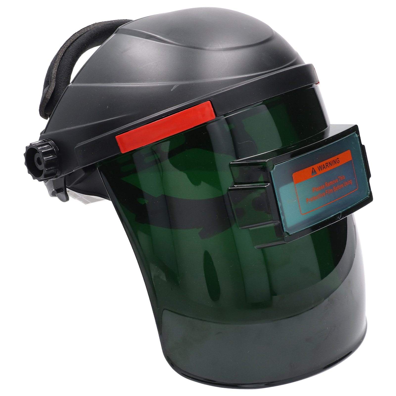 Selbstverdunkelnder Schweißhelm Mit Breitem Sonnenvisier, Uv-beständiger Schweißermaske, Vollständiger Augenschutz
