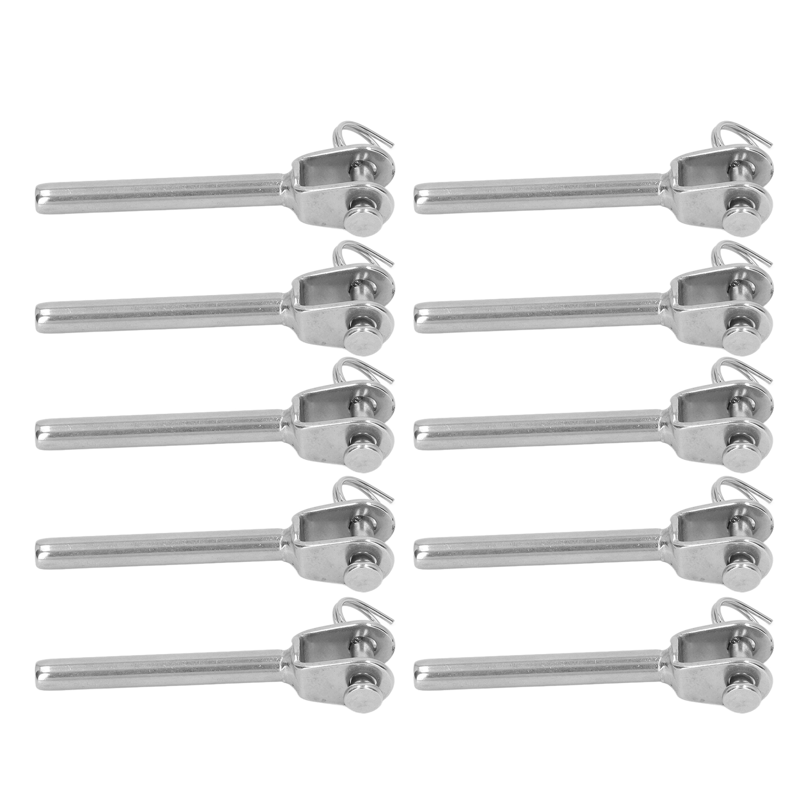 Set Mit 10 Klauenkabelenden Aus Edelstahl 316, Korrosions- Und Rostbeständig, Für 3-mm-drahtseile, Zubehör Für Takelage