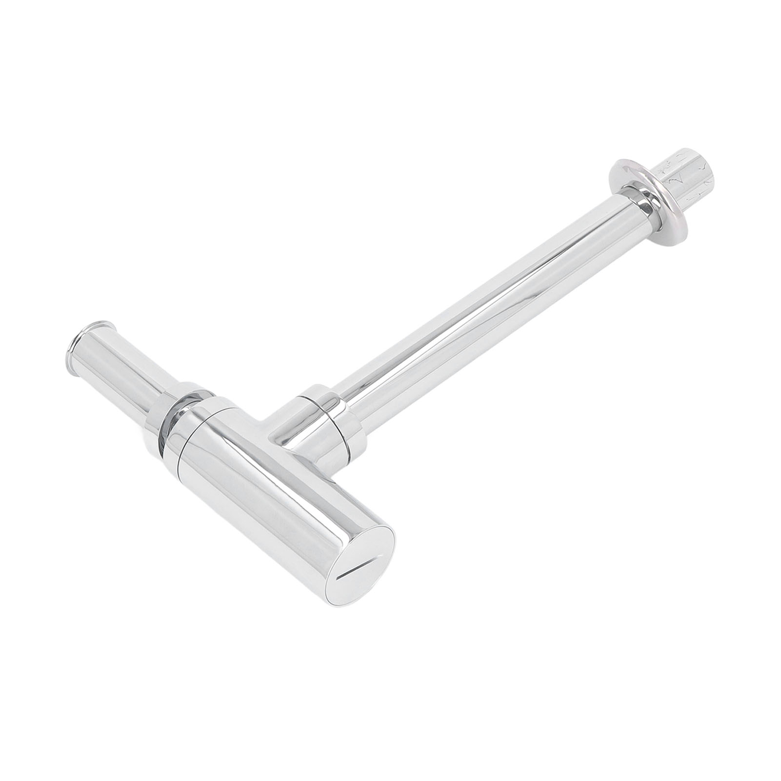Ablaufbehälter Für Waschbecken G1-1/4 Zoll, 12–20 Cm Verstellbarer Flexibler Schlauch, Abflussrohrset Mit Verschiebbarem Einlauf, Edelstahl-ablaufgarnitur