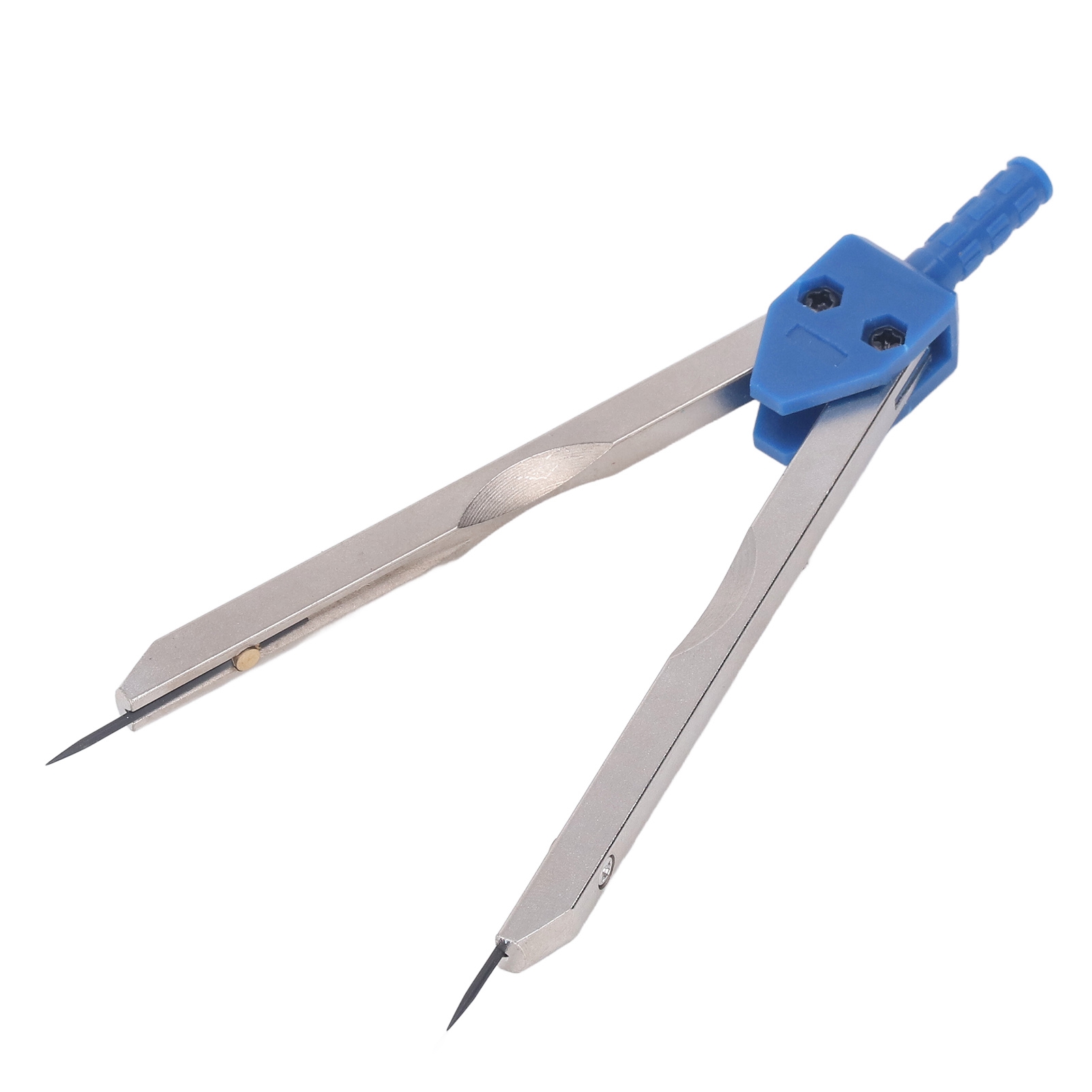 Ekg-messkompass Aus Edelstahl, Lineal 0–2,4 Zoll, Pflege-zeicheninstrument, Blau