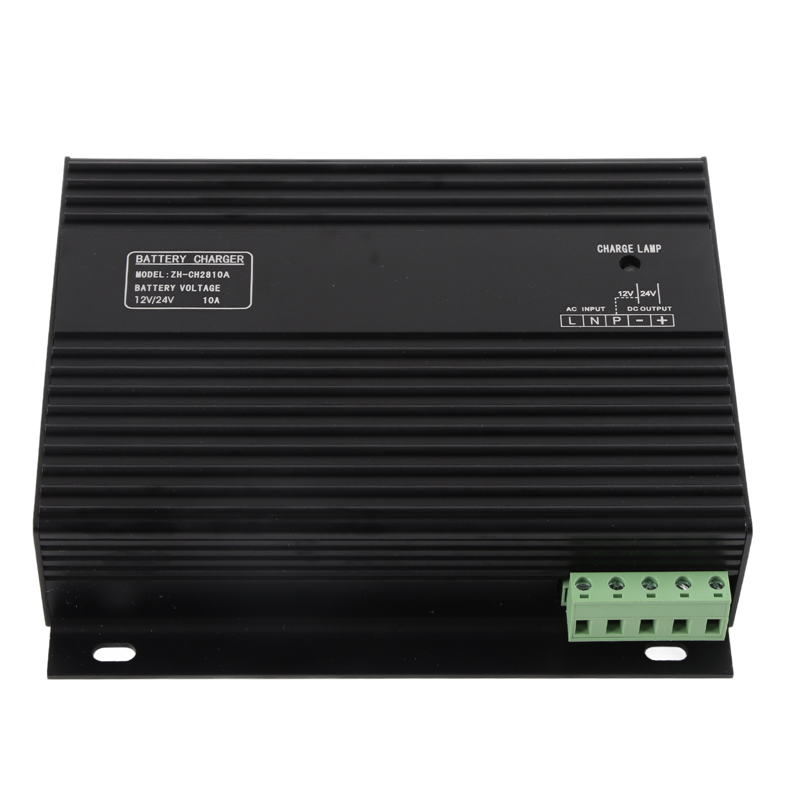 Universelles Intelligentes 12v/24v-batterieladegerät Mit Überlastschutz, Aluminiumlegierung, Für Stromaggregate, Modell Zh-ch2810a