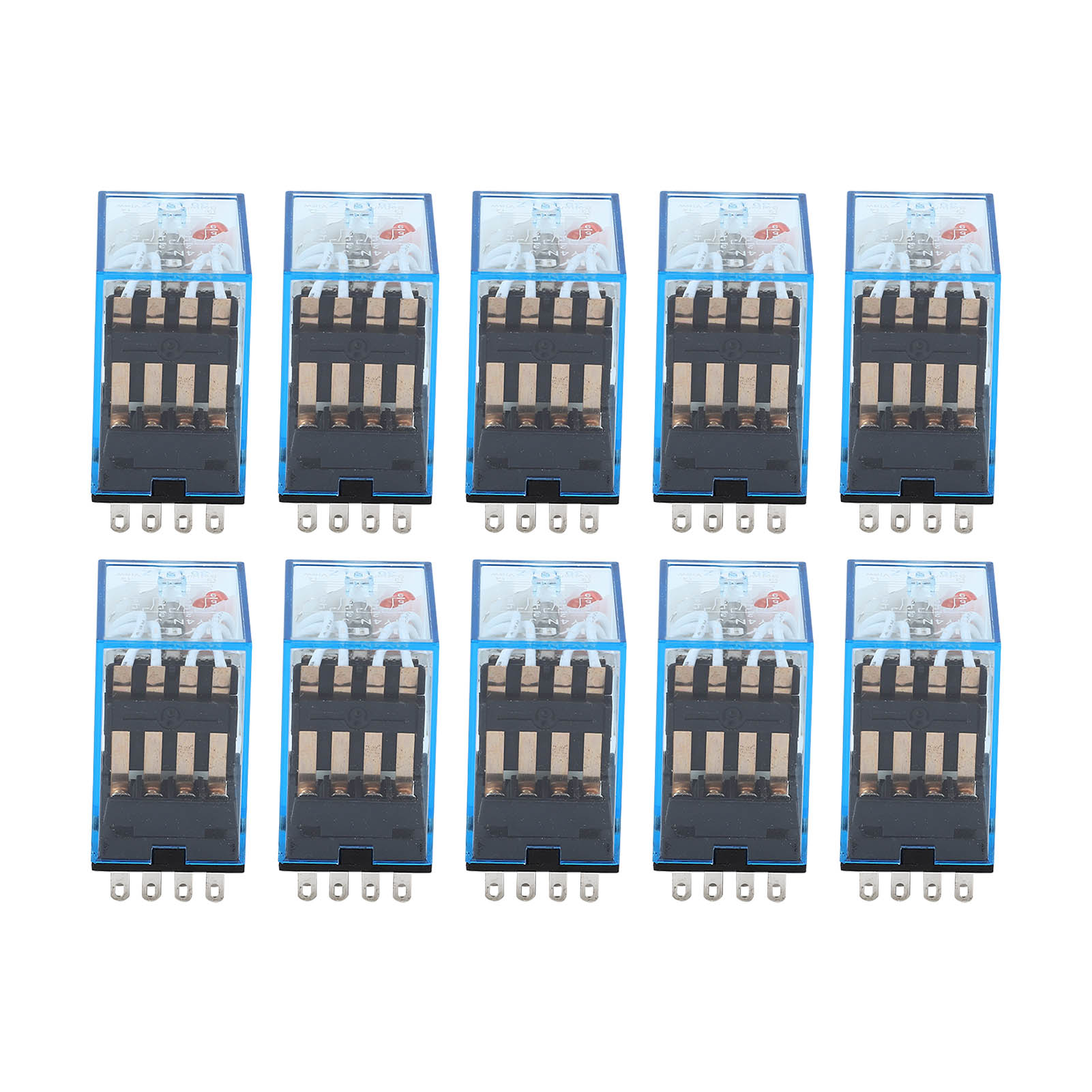 110-v-elektromagnetrelais, 10 Stück, Zwischenrelais Für Haushaltsgeräte, Kommunikation Und Stromversorgung, 110-volt-schütz, Elektrisches Bauteil