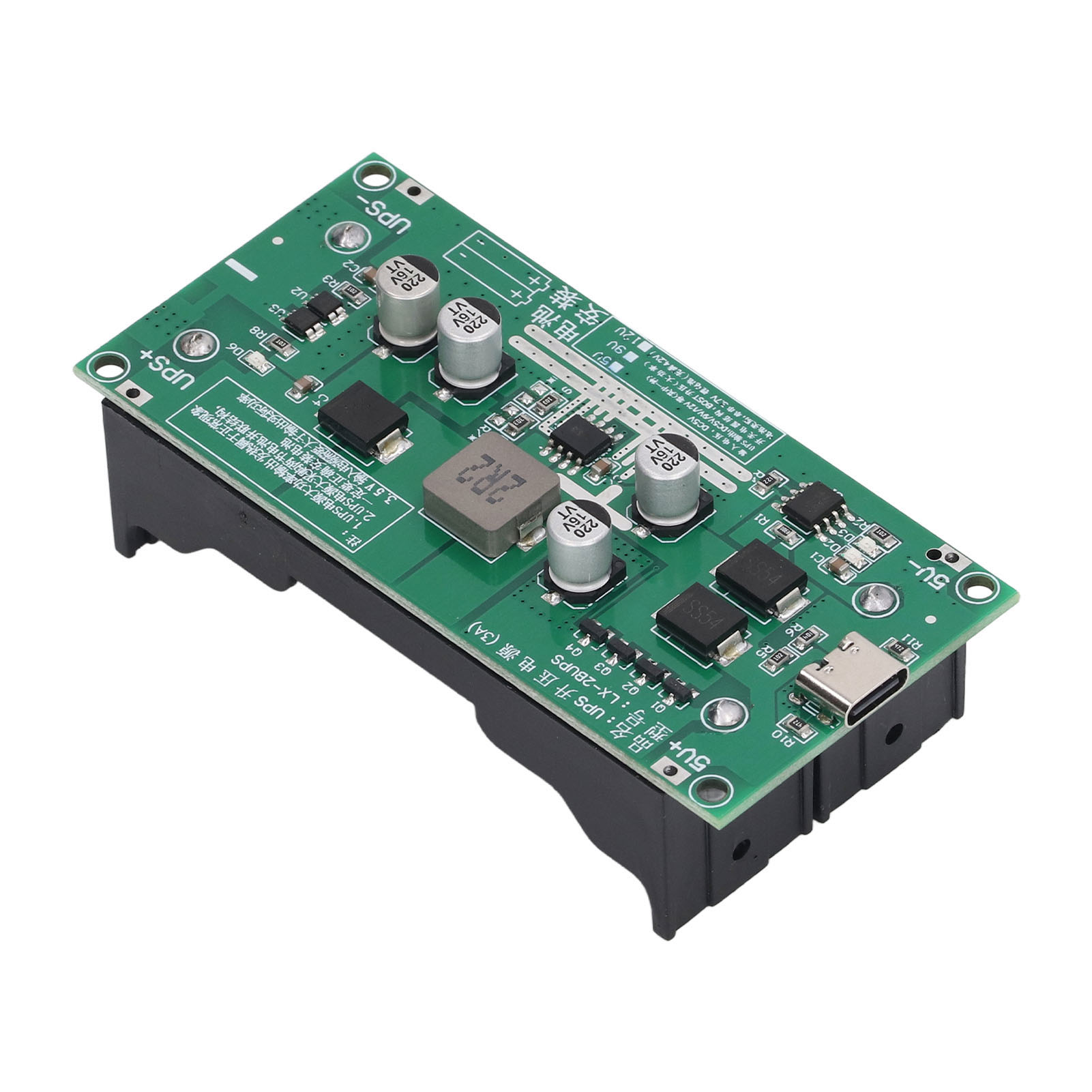 18650 15w 3a Ladegerät Hochleistungs-usv-modul Boost Step-up 9v 500ma Lithium-platine