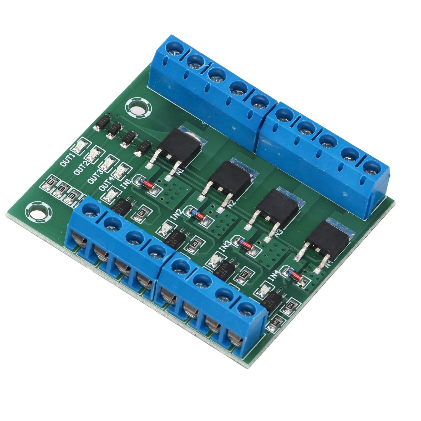 4-kanal-mosfet-modul Für Sps, Feldeffektverstärker, 3–20 V Dc-eingang, 3,7–27 V Ausgang, Treiberplatine