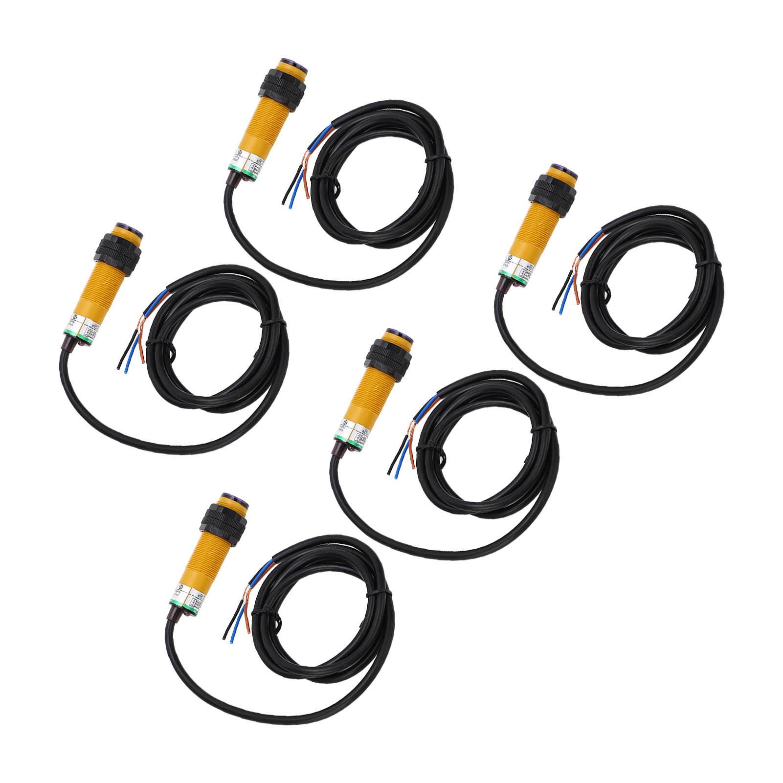 10 Cm Npn-infrarot-lichtschranke, Normalerweise Offen, Ip65, 5 Stück, 10–36 V Dc-erkennung