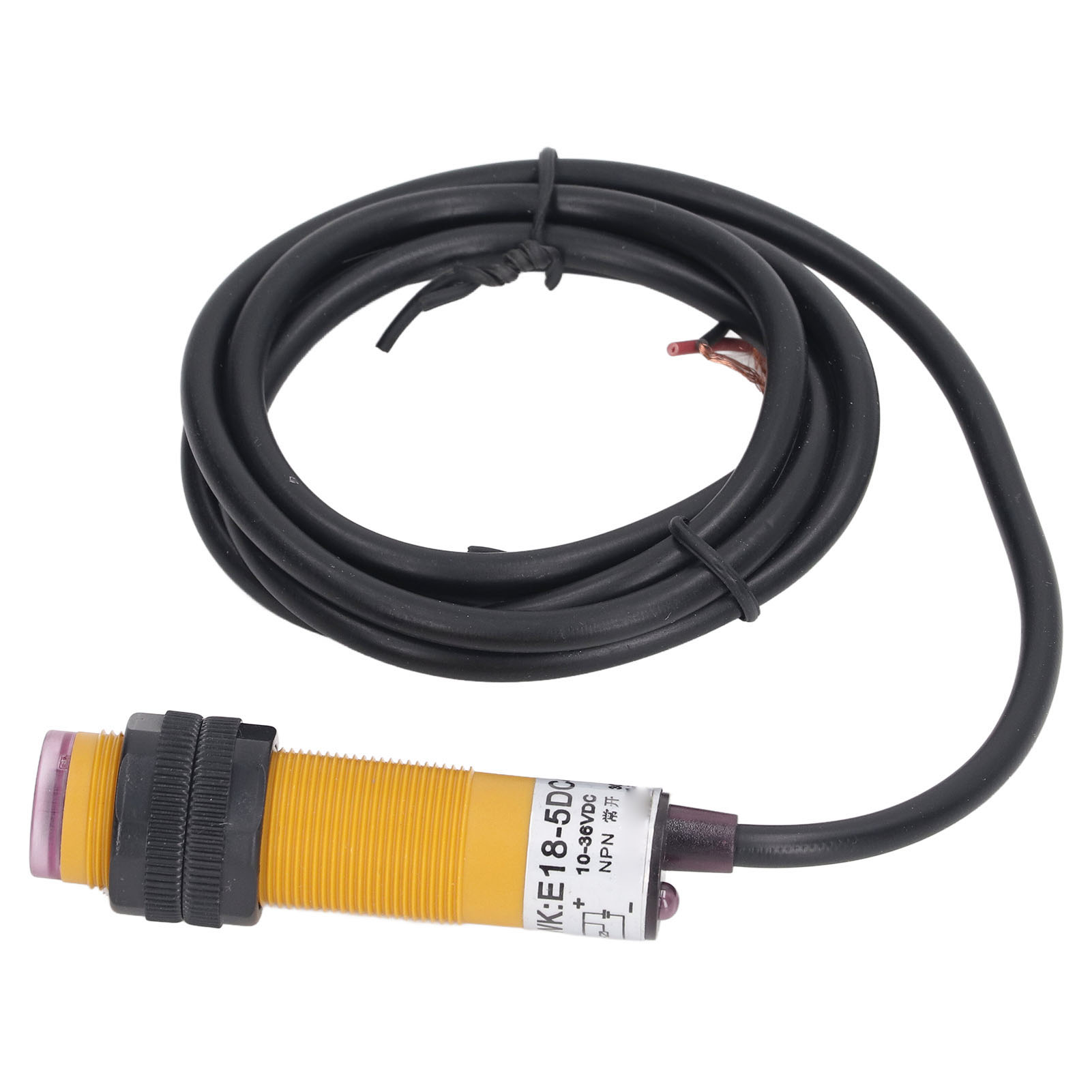 5-teiliger Infrarotsensor, 10–36 V Dc Npn-lichtschranke, Normalerweise Offen, Berührungslose Hinderniserkennung, Industrielles Näherungsmodul
