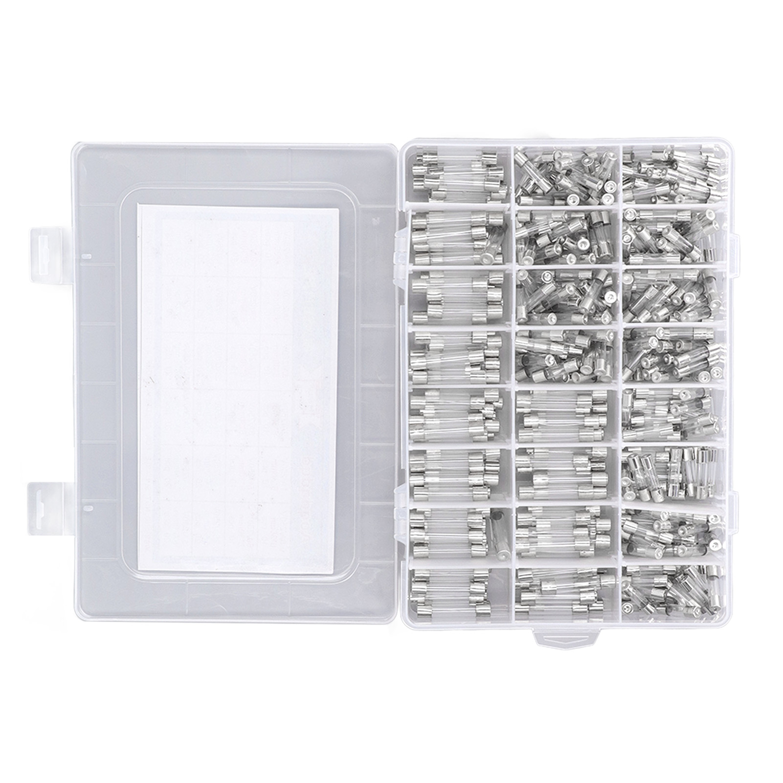 360-teiliger Glassicherungssatz, 0,25 A–20 A, 24 Typen, 6 X 30 Mm Und 5 X 20 Mm, Ersatzteile Für Den Schaltungsschutz