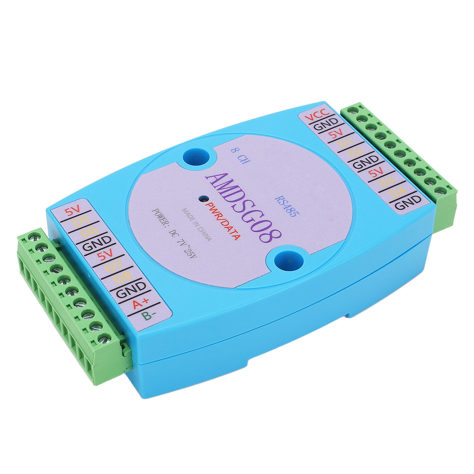 8-kanal-temperaturerfassungsmodul, Rs485-datenlogger, Industrielle Dc7-25v-messung
