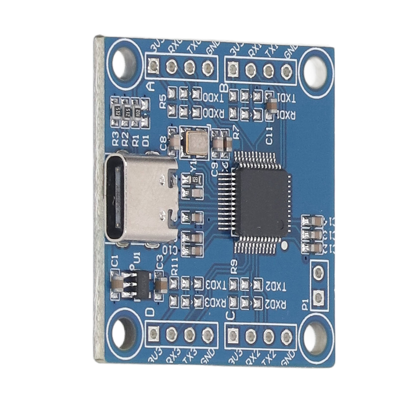 Usb-modul Mit 4 Ttl-ports, Ch9344 12 Mbit/s Baudrate, Uart-seriell-port-transceiver, 3,3 V