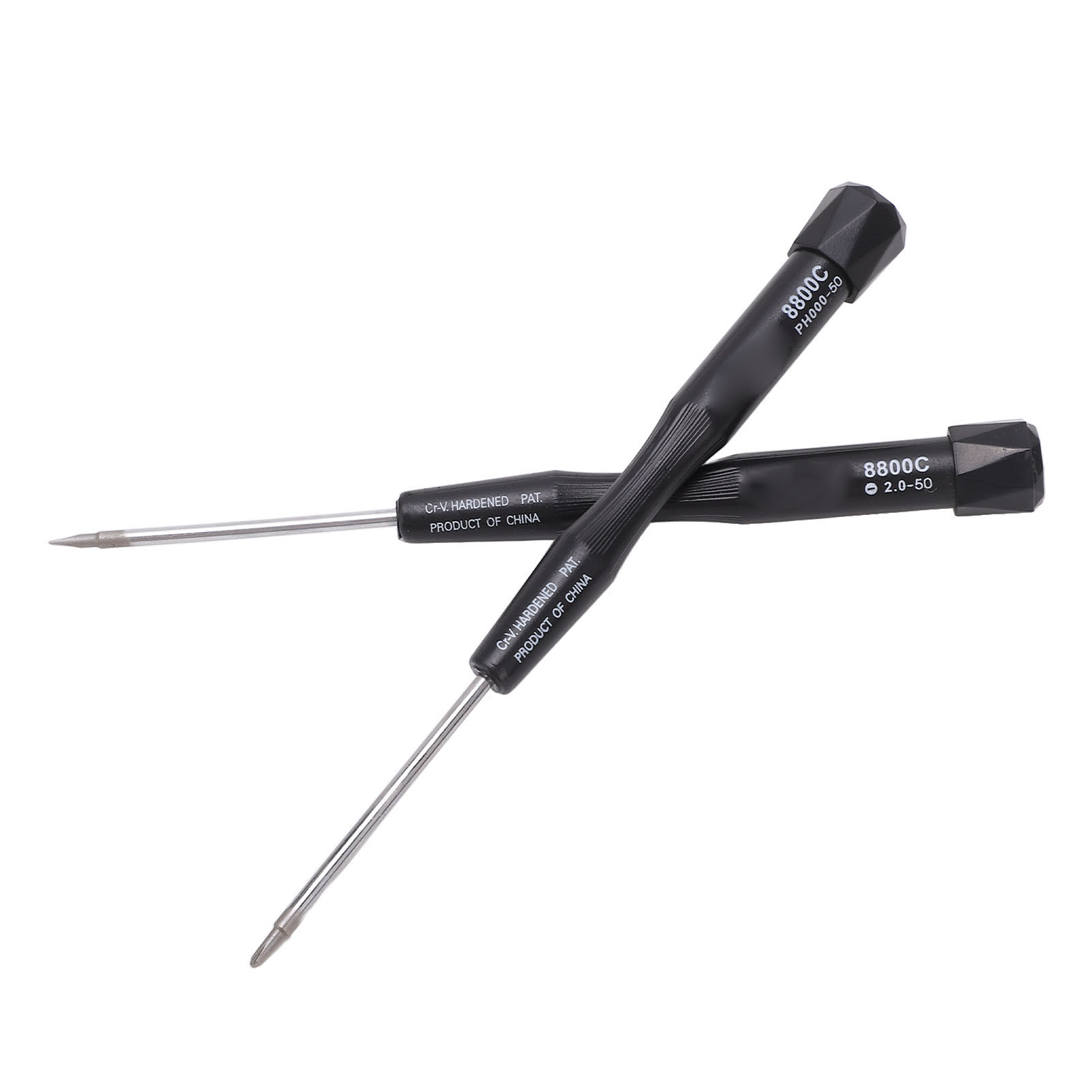 2-teiliges Professionelles Anti-rutsch-schraubendreher-set, Magnetische Bits Für Wartungsarbeiten 8800c D, Ergonomischer Griff, Präzisionswerkzeug.