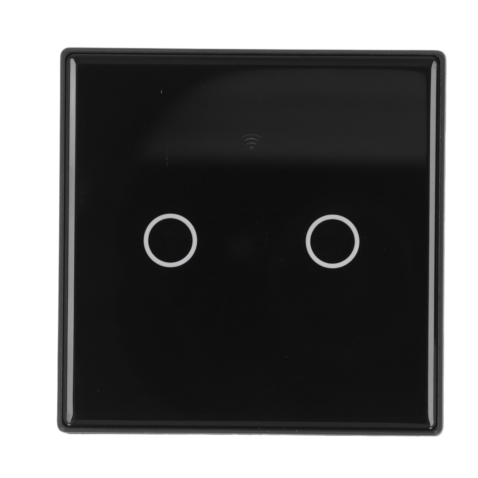 2-fach Wlan-touch-wandschalter 100–250 V, 1000 W, 2,4 Ghz, Drahtlose Lichtsteuerung Für Beleuchtung, Tuya-kompatibel, Smart Home