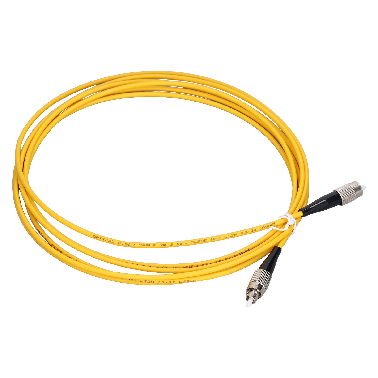 5-teiliges Glasfaser-verlängerungskabel, Upc/fc-zu-upc/fc-patchkabel, Halogenfrei, Für Telekommunikationsanwendungen
