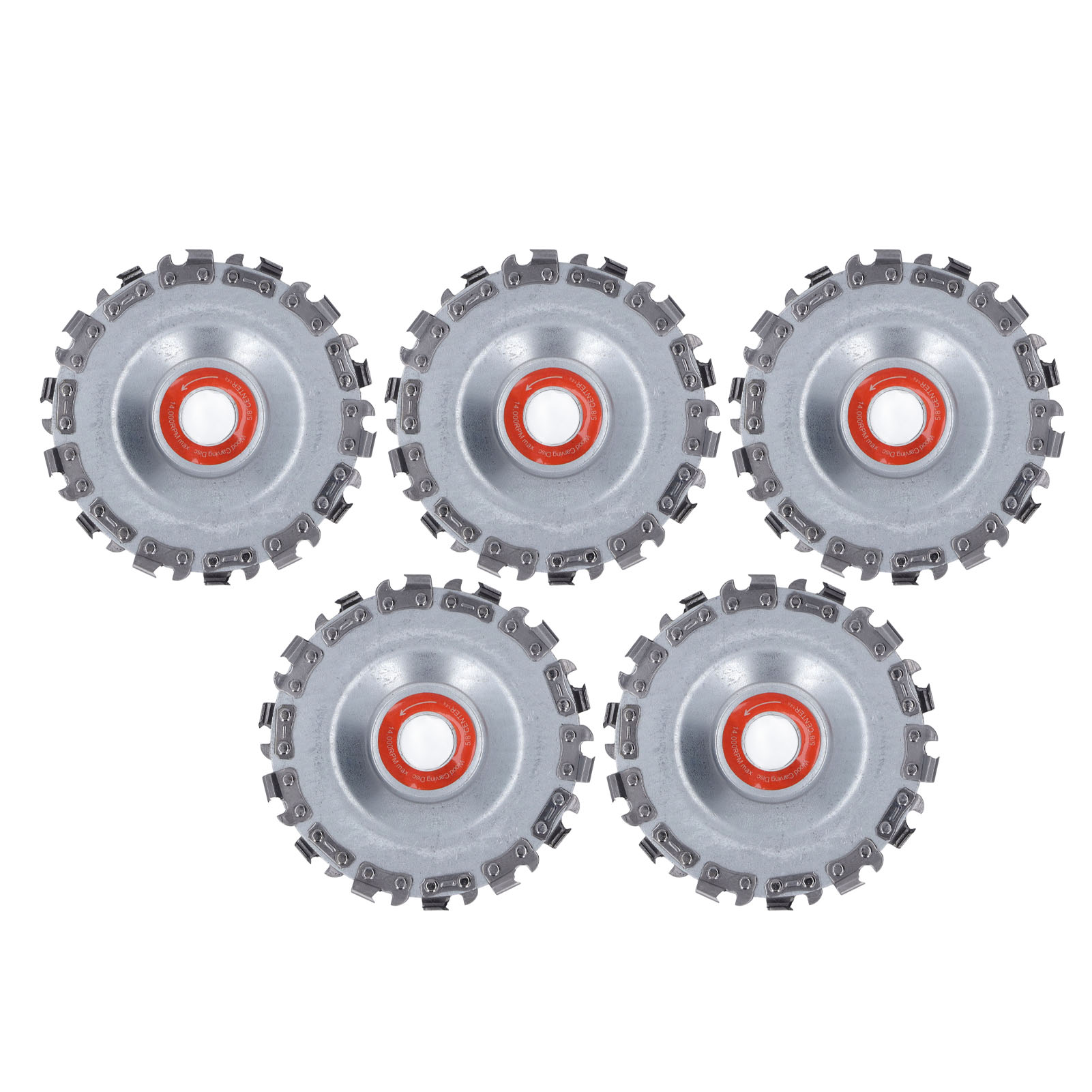 5-teiliges Trennscheiben-set Für Winkelschleifer, Multifunktions-kreistrennscheibe Für Holzgravuren, Metallschleifzubehör, 115-mm-universaltrennscheibe