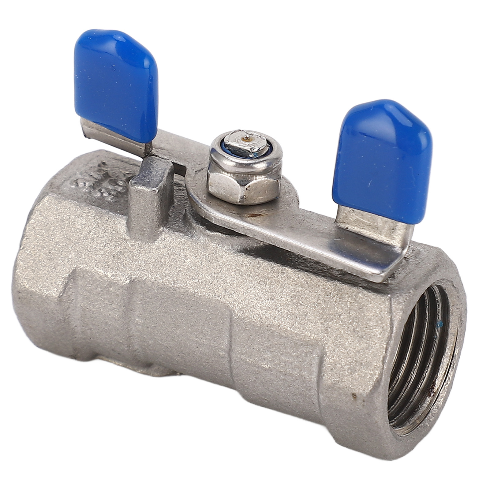 Kugelhahn Aus Edelstahl Und Messing, 3/8 Npt-innengewinde Dn10 1,6 Mpa 1000 Wog, Absperrklappe Aus Edelstahl