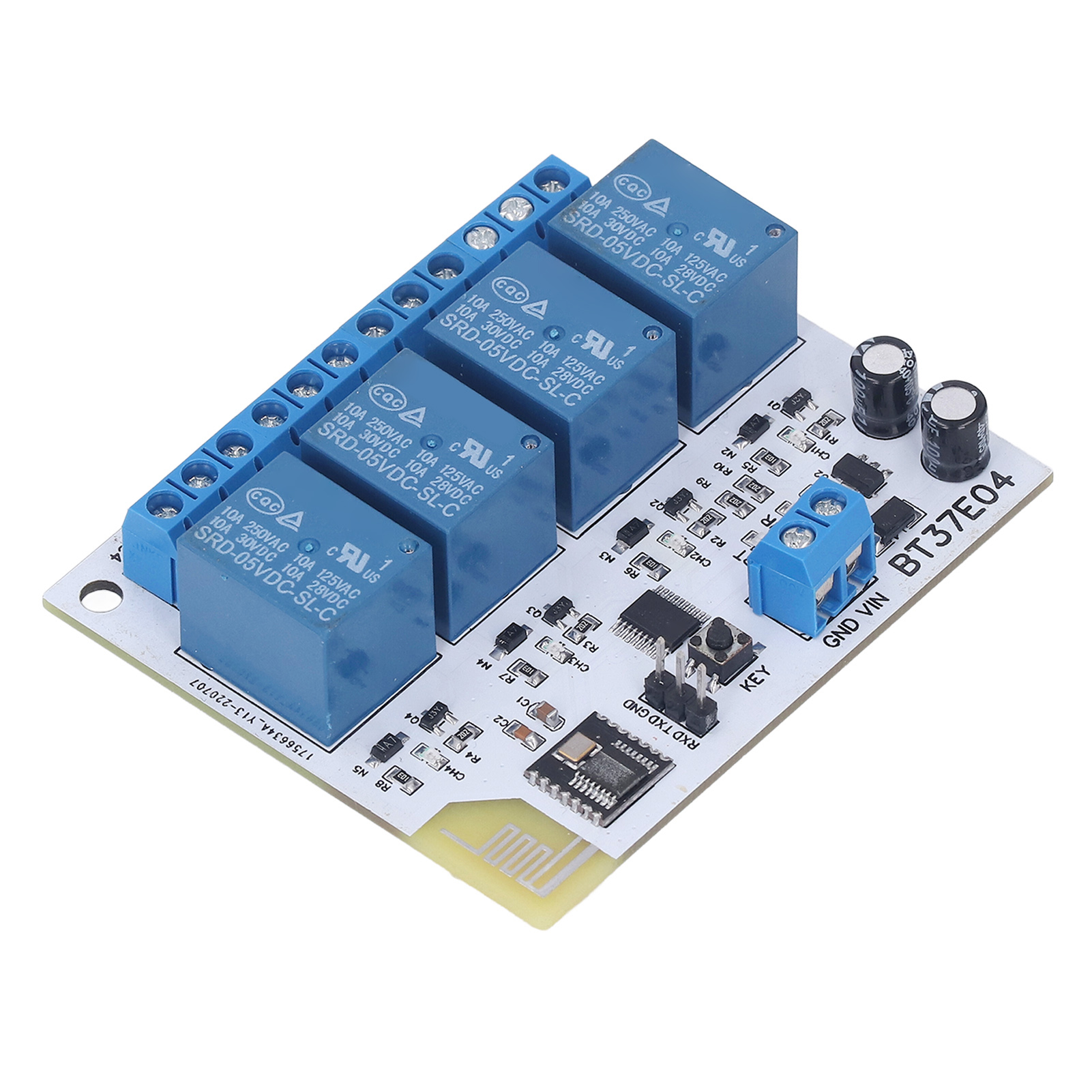 4-kanal Bluetooth 2,4-ghz-rf-relaismodul Ohne Funkstörungen, Dc5v-fernbedienung, Fernbedienung Für Hausautomation
