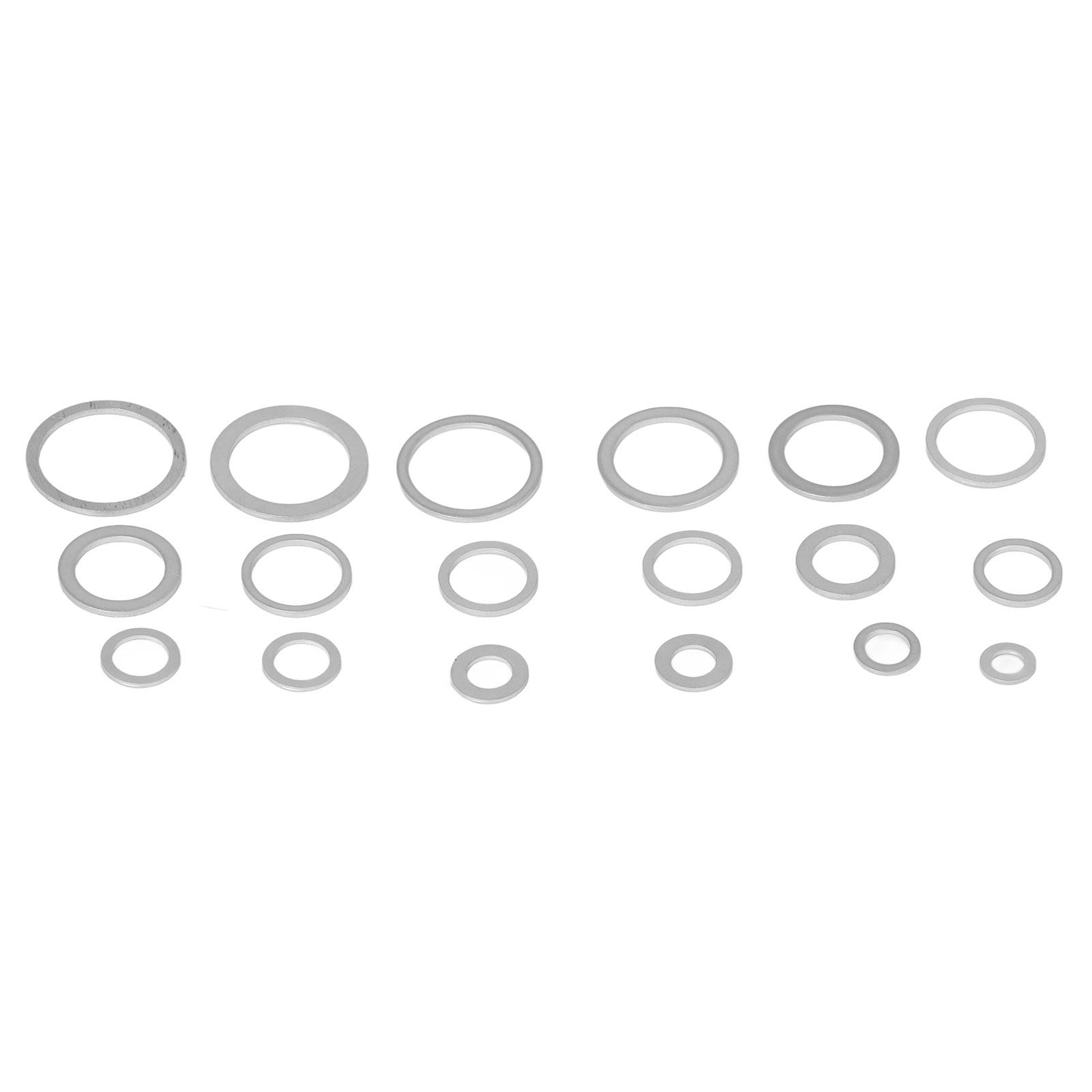 540-teiliges Set Aus Korrosionsbeständigen O-ringen Und Unterlegscheiben Aus Aluminiumlegierung Für Automobile Und Motorräder, 540-teiliges Dichtungssortiment.