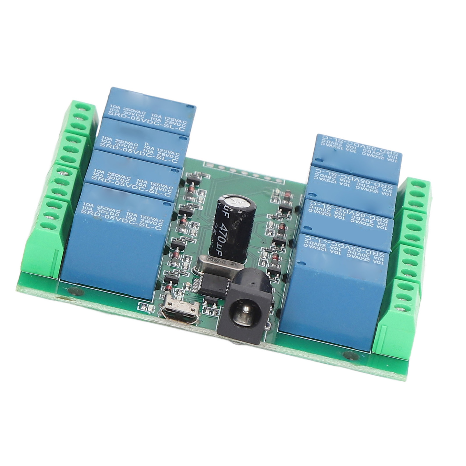 8-kanal Usb Dc5v Abs-relaismodul Mit Überstromschutz, Intelligenter Schalter Für Automatisierung Und Mechatronik, Präzise Steuerung.