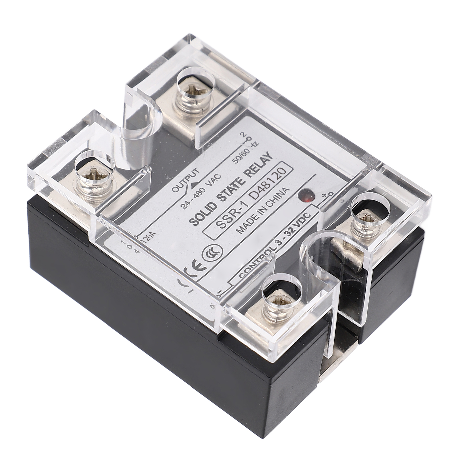 120-a-dc/ac-halbleiterrelais, 24–480-vac-ssr-modul, Max. 480 V Lastspannung, Dc-steuerung, Robuster Elektronischer Schalter