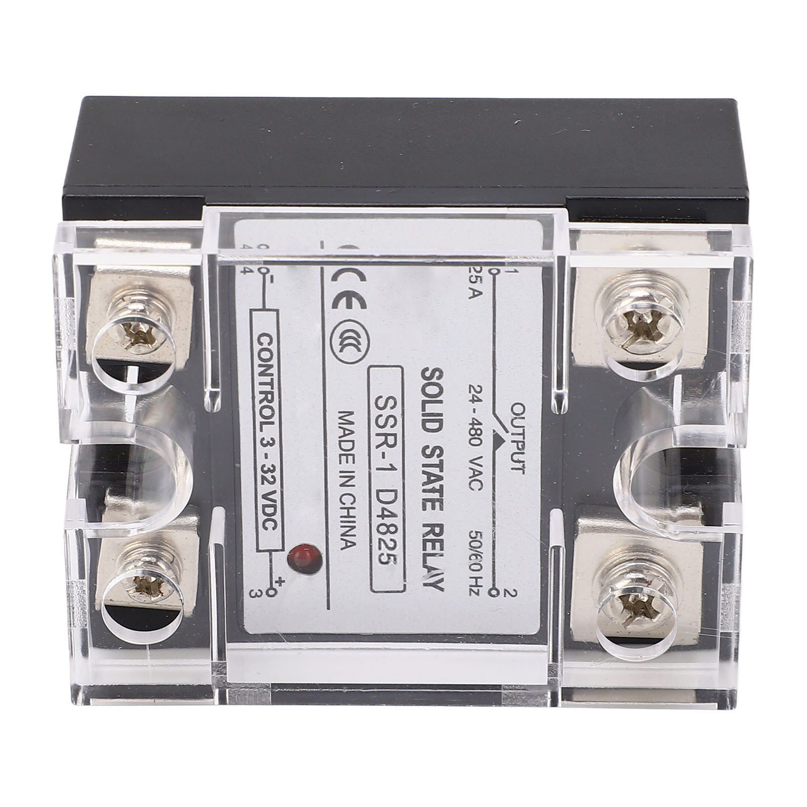 25a Ac 24-480v Halbleiterrelais, Explosionsgeschützt, Flammwidrig, Vibrationsfrei, Robustes Ssr-modul Für Industrielle Steuerung