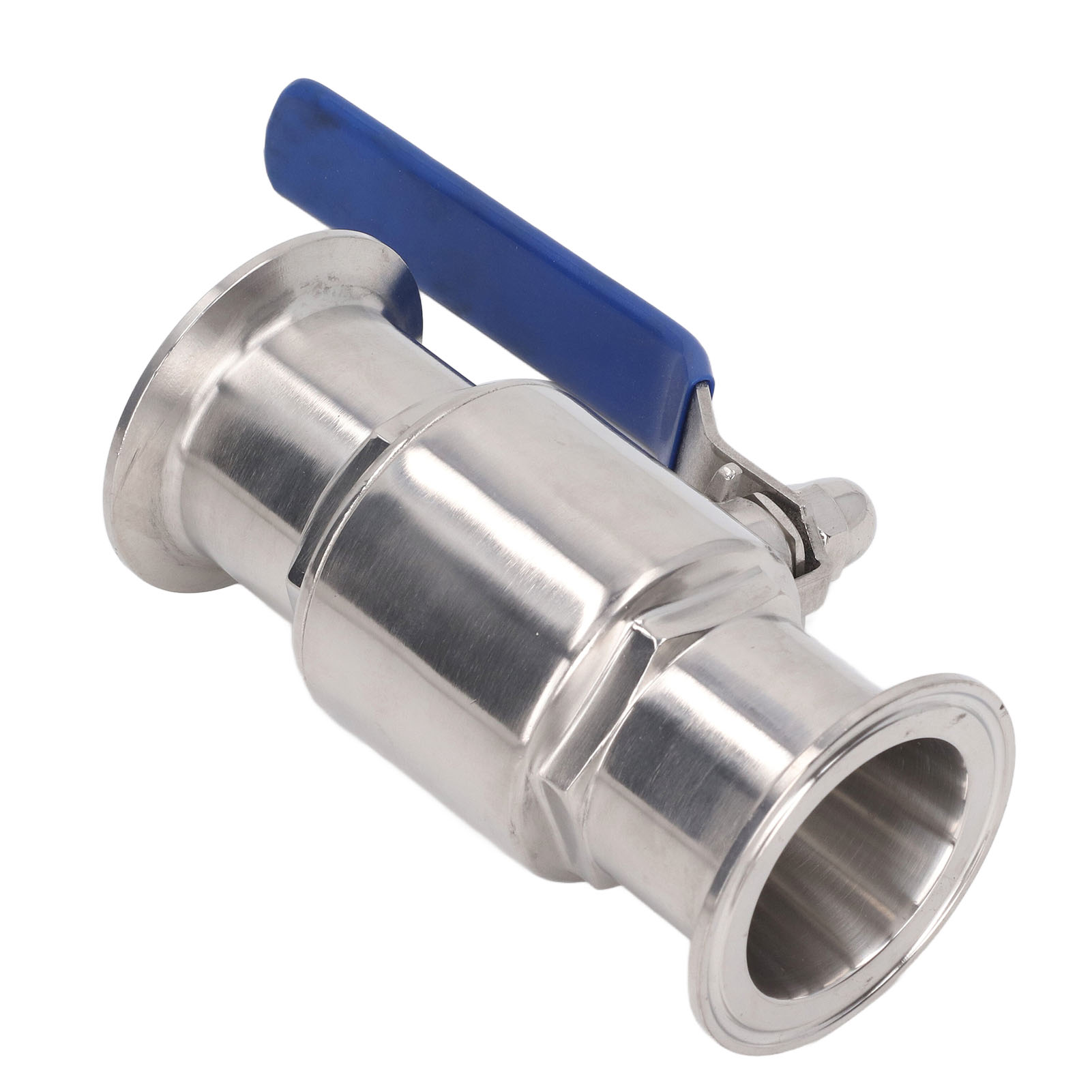 Kugelhahn Aus Edelstahl 304, Schnellkupplung Mit Hygienischen Verschraubungen, Wasserdurchflussregelung, 57 Mm Außendurchmesser