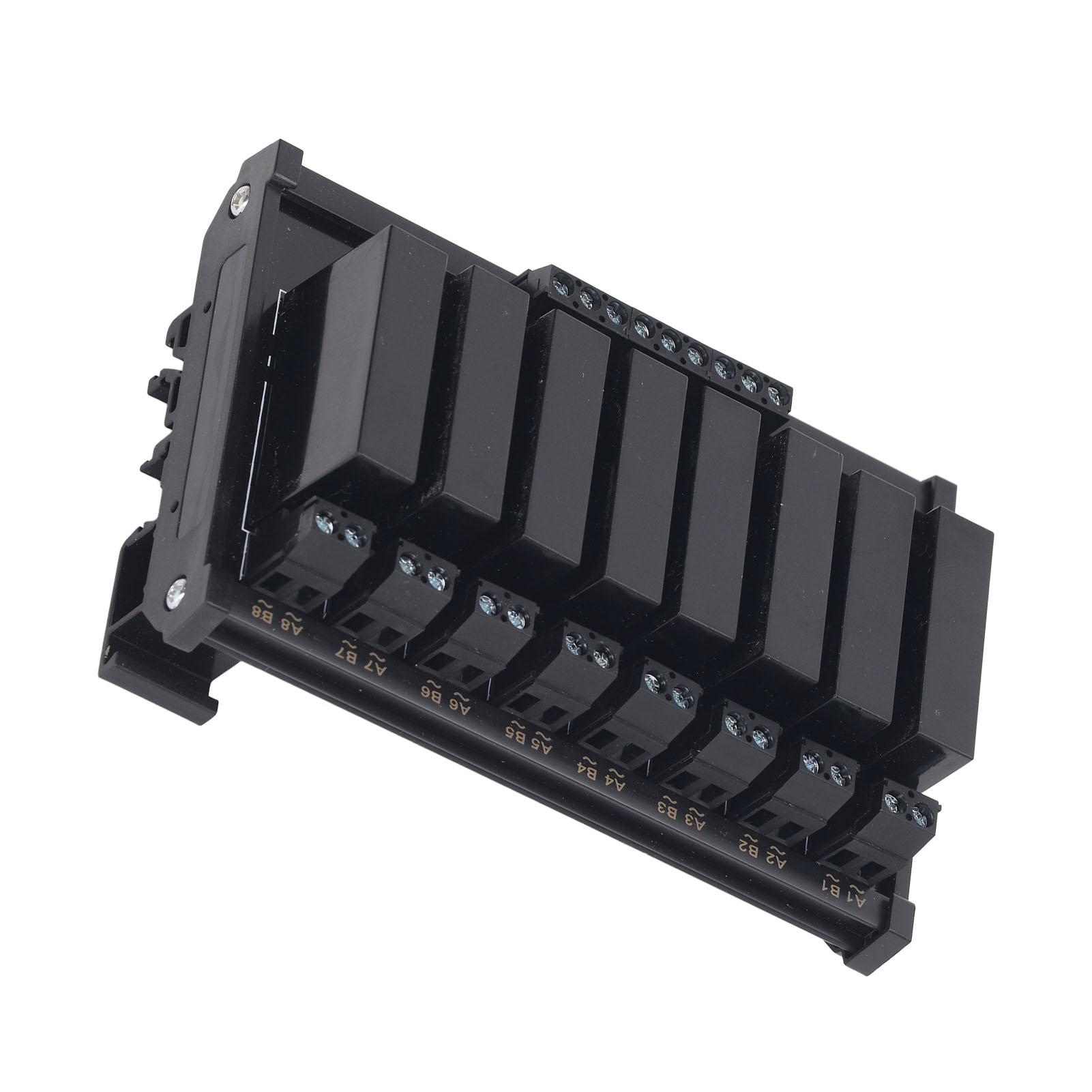 8-kanal-halbleiterrelaismodul, Din-schienenmontage, 3–32 V Dc Eingang, 5–8 A 24–480 V Ac Ausgang, Ssr-schalter Für Schaltschränke, Industriesteuerung